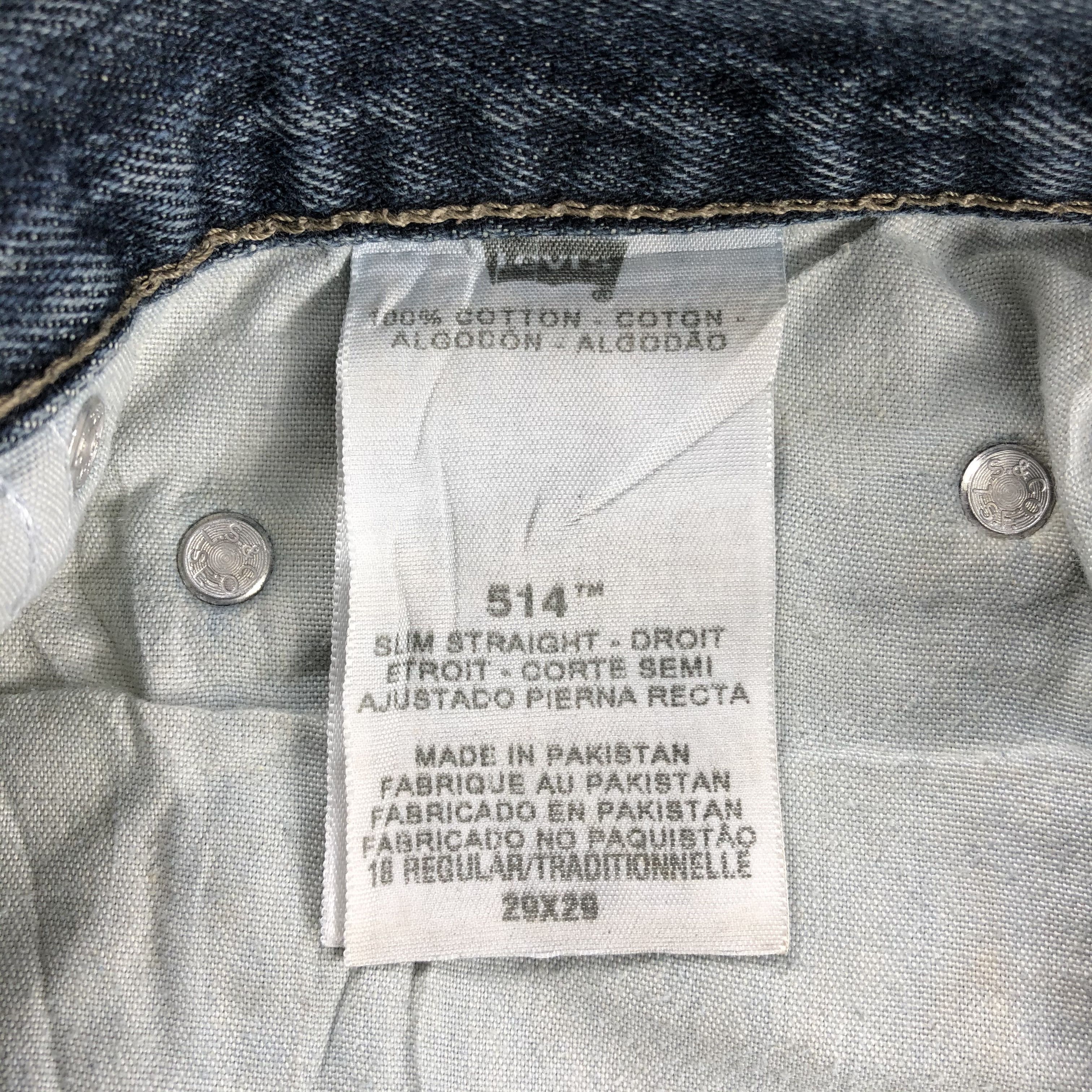 Levi's × Vintage Vintage Levis 514 Jeans-JM1263 Size US 30 / EU 46 - 11 Thumbnail