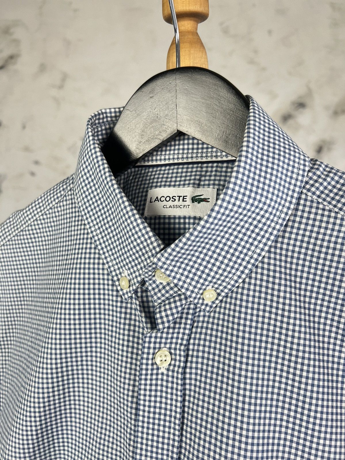 Lacoste Lacoste Short Sleeve Button Shirt Size M - L 15 3/4 Size US M / EU 48-50 / 2 - 4 Thumbnail