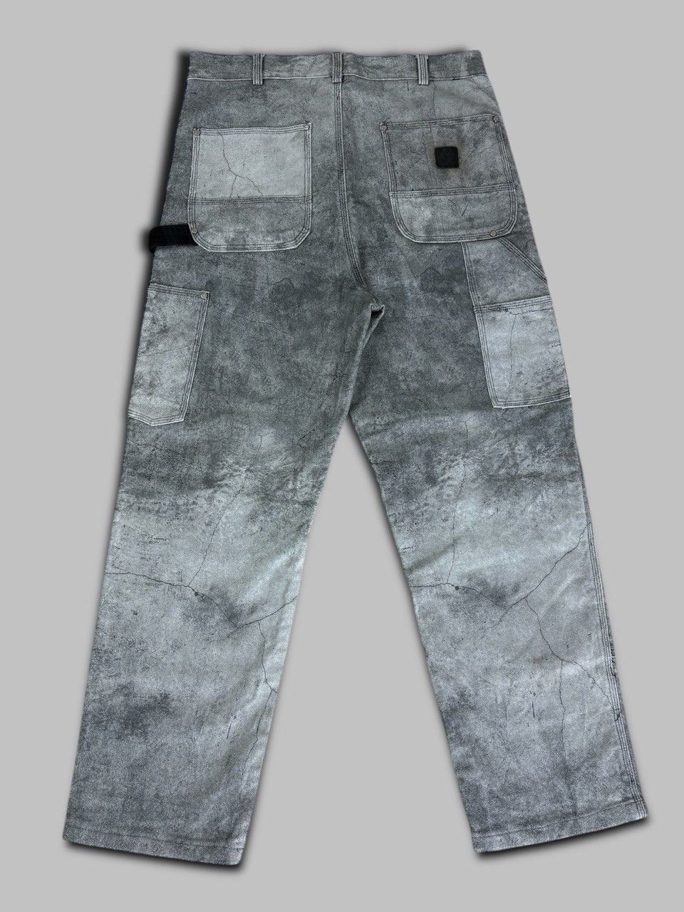 Fugazi Fugazi Unsound Rags Concrete Double Knee Work Pant Size US 32 / EU 48 - 2 Thumbnail
