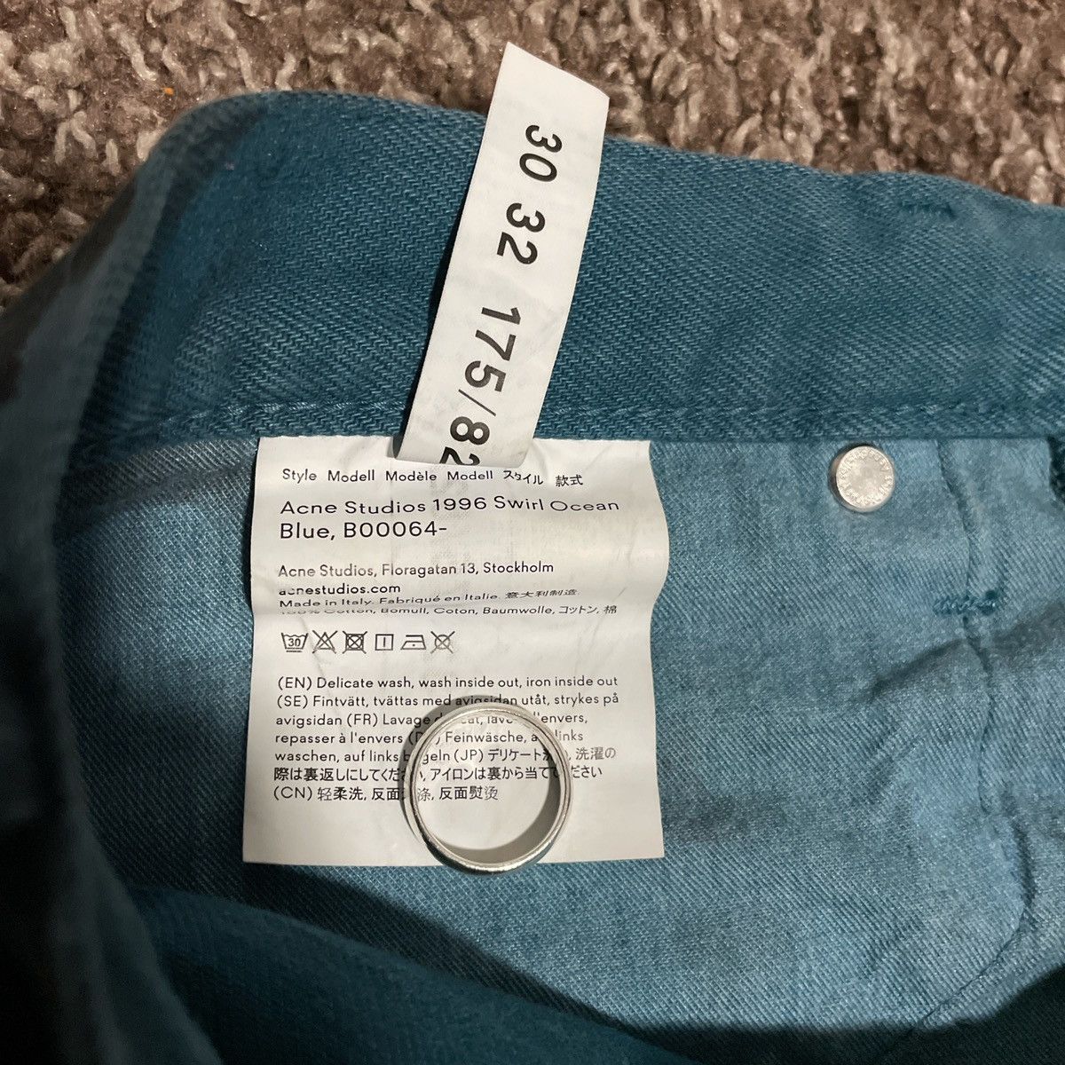 Acne Studios Acne Studios 1996 Swirl Jeans Size US 30 / EU 46 - 6 Thumbnail