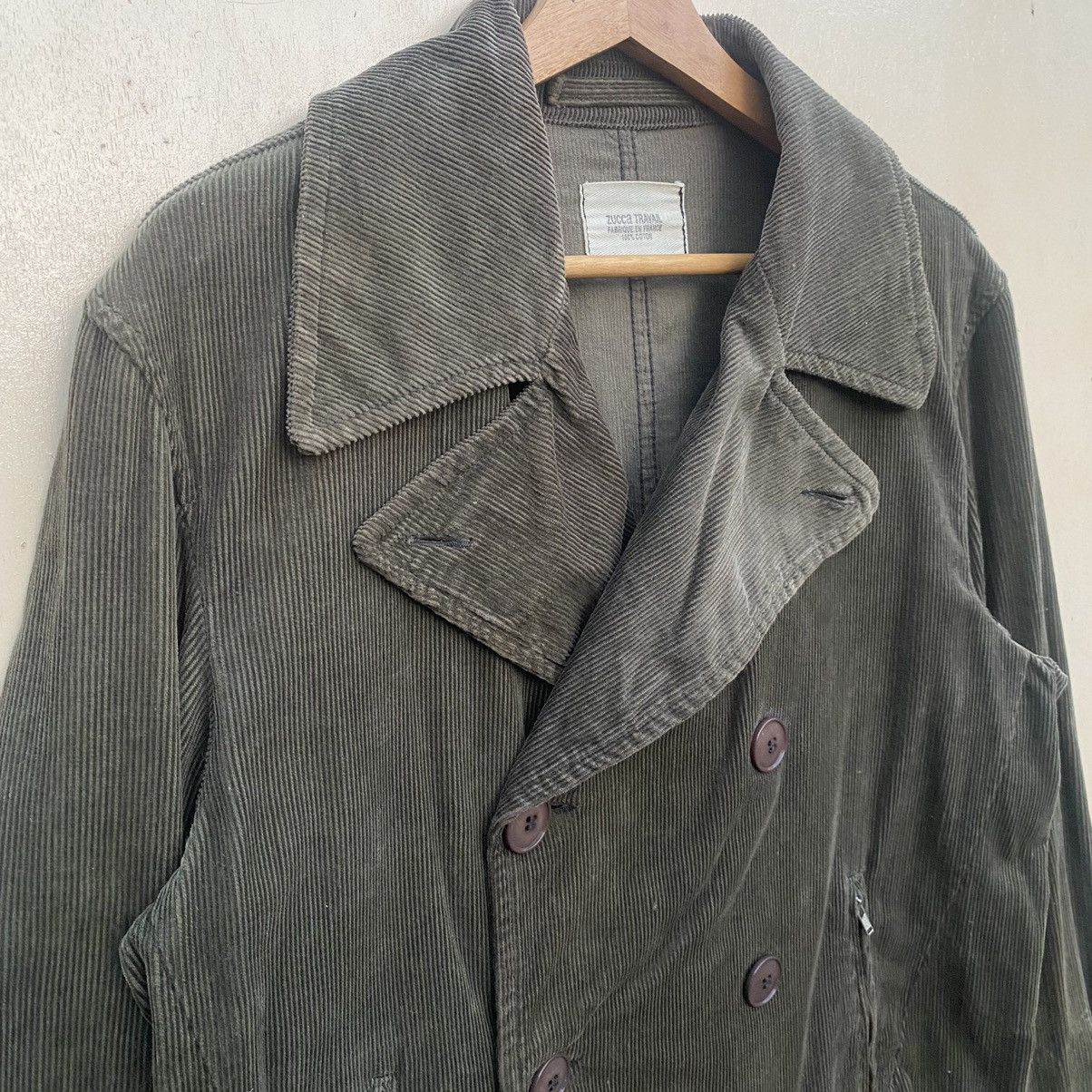 CABANE de ZUCCa × Issey Miyake × Zucca Issey Miyake Cabane De Zucca Travail Corduroy Jacket Size US S / EU 44-46 / 1 - 6 Thumbnail