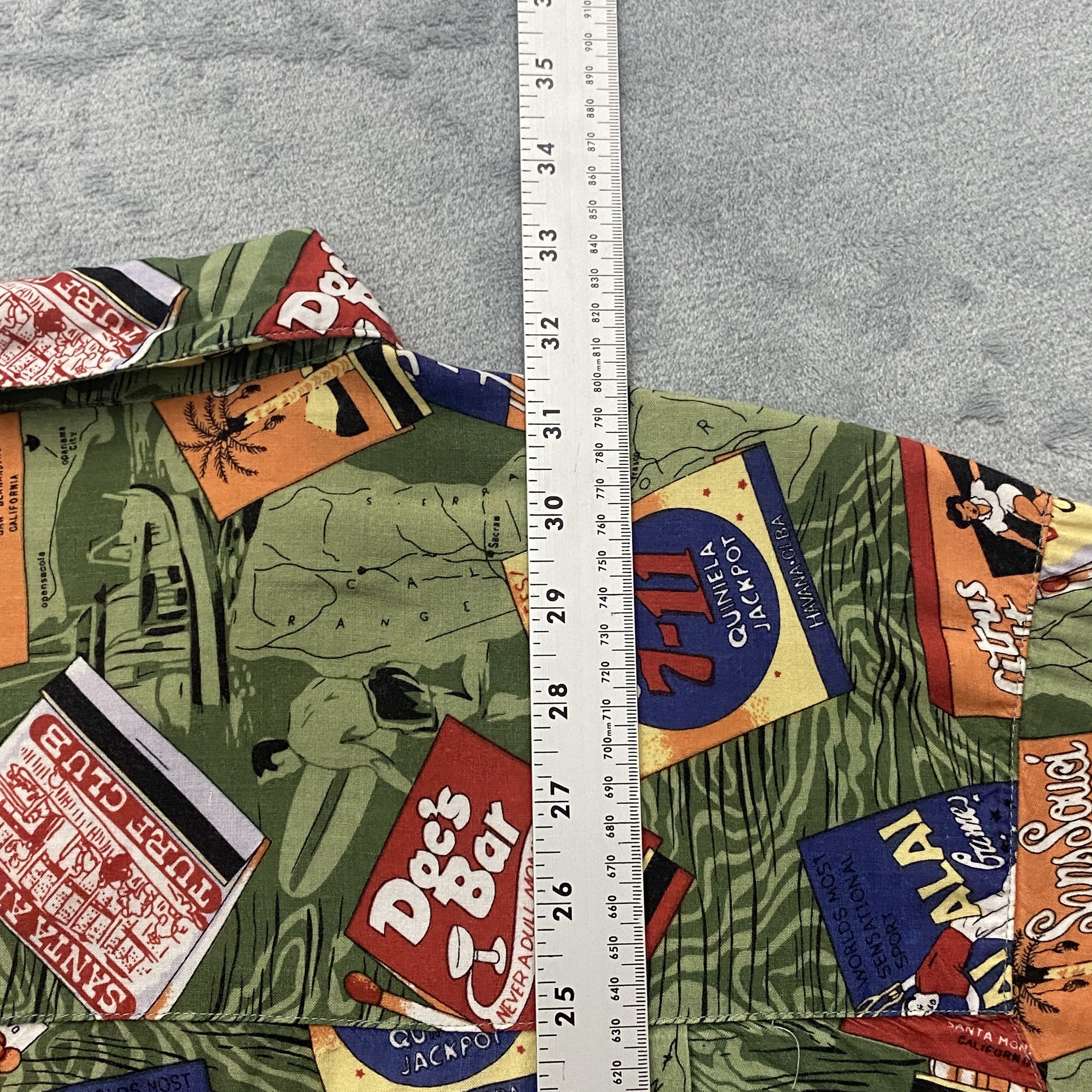 Other KAD Shirt Men Short Sleeve Vintage CA & FL Matchbooks Size US XL / EU 56 / 4 - 12 Thumbnail
