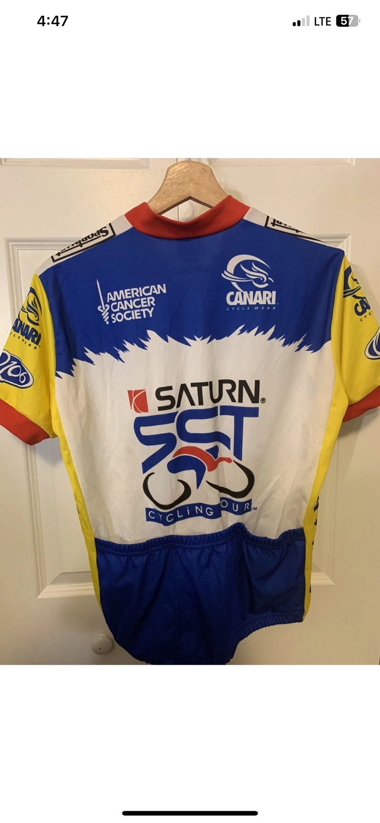 Canari Vintage Canari Saturn Cycling Mens Sz S Jersey 1/2 Zip Shirt Size US S / EU 44-46 / 1 - 7 Thumbnail