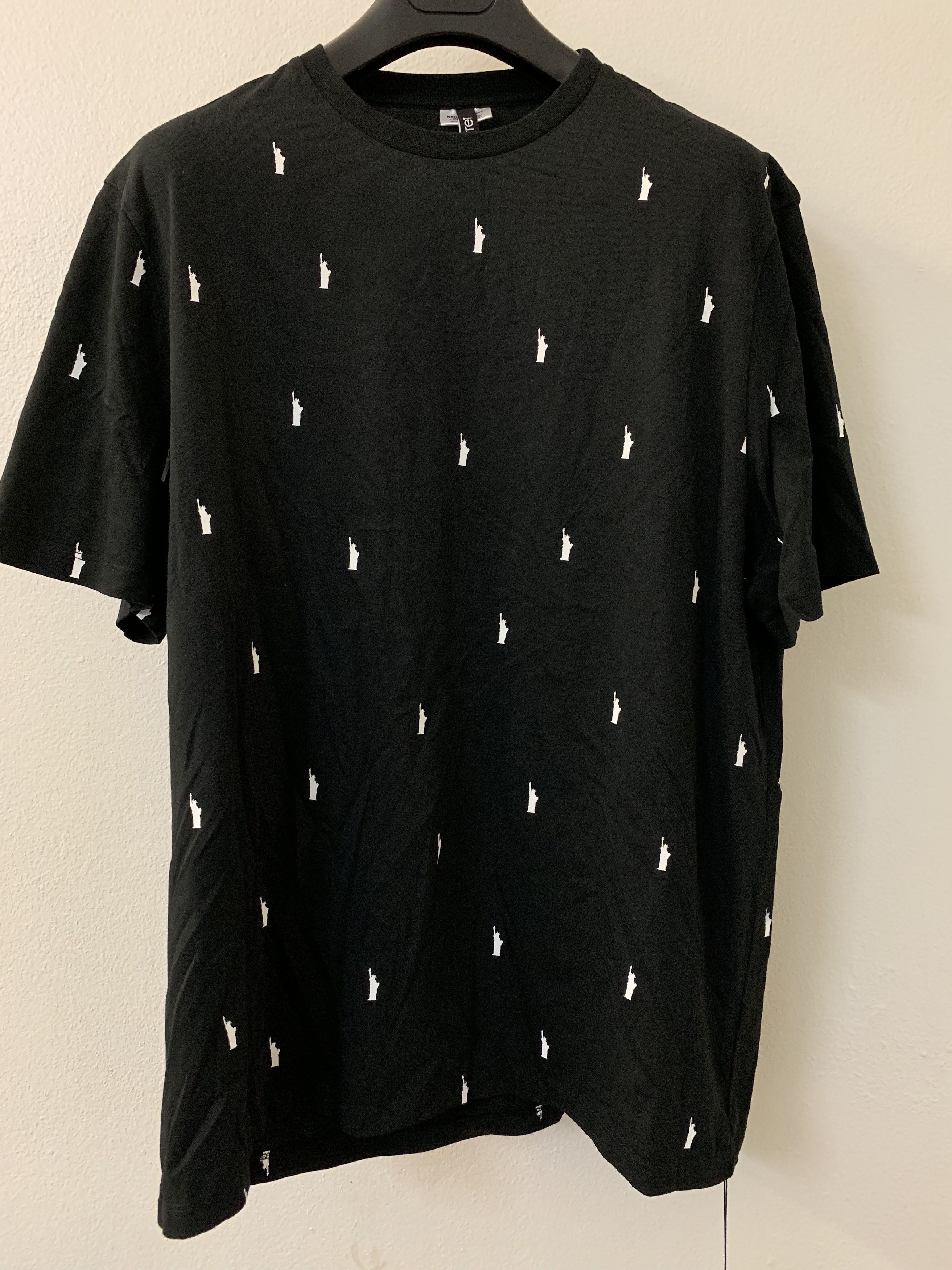Neil Barrett Statue of Liberty pattern T-shirt Large BNWT Size US L / EU 52-54 / 3 - 1 Thumbnail