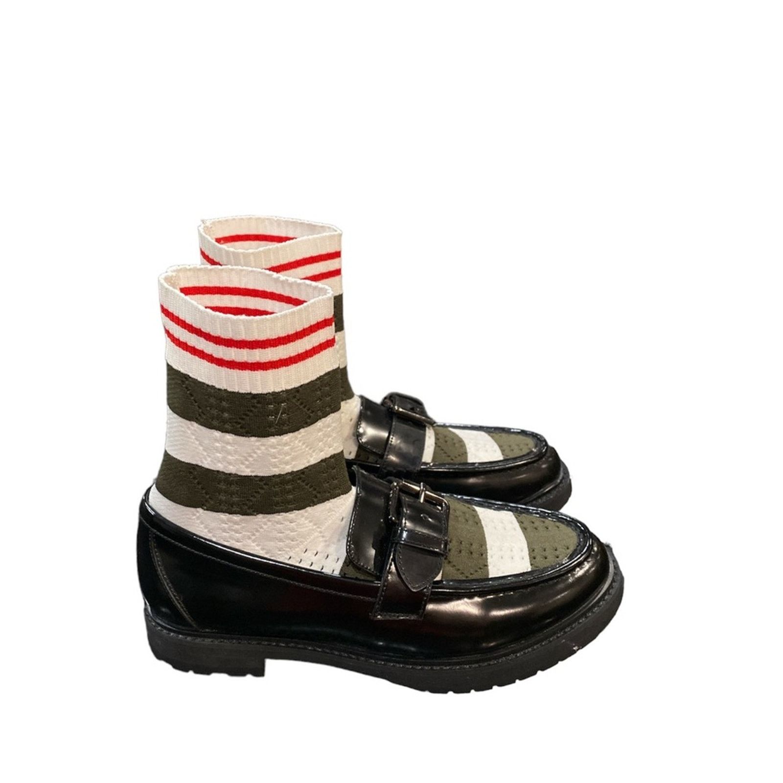 Fendi NWOB Fendi Black Scuba Sock Loafers SZ.39 Size US 9 / IT 39 - 2 Thumbnail