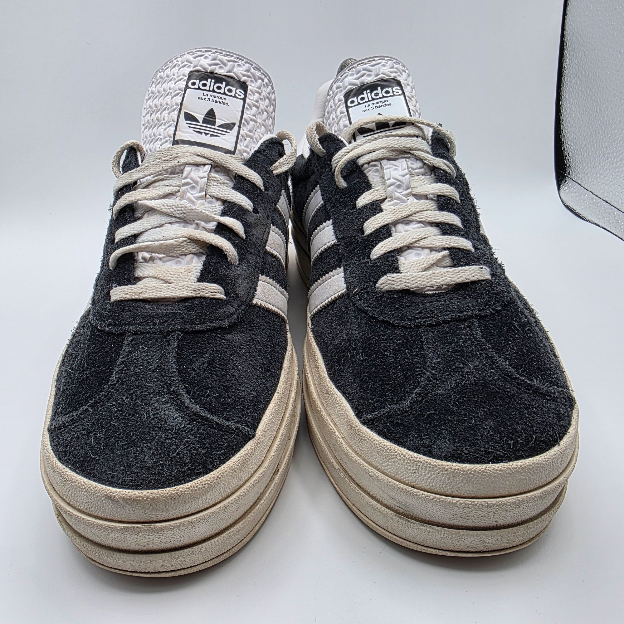 Adidas Adidas Gazelle Bold Womens Size 9.5 Black White Platform Sne Size US 9.5 / IT 39.5 - 2 Thumbnail