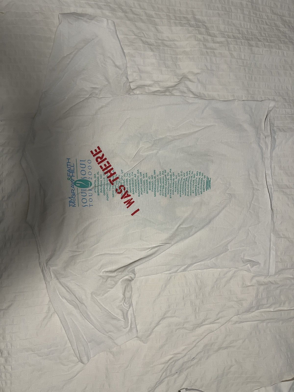 Vintage Tim McGraw tour tee Size US L / EU 52-54 / 3 - 2 Thumbnail