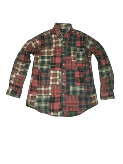 Polo Ralph Lauren Polo Ralph Lauren Plaid Flannel patchwork shirt Size US L / EU 52-54 / 3 - 1 Thumbnail