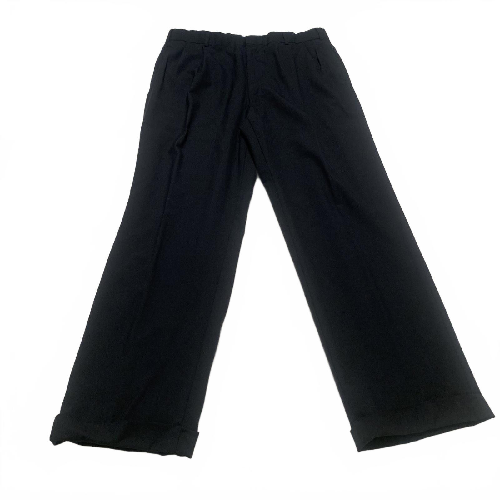 Brooks Brothers Brooks Brothers Men's Size 38 REG Black 100% Worsted Wool Size 46R - 1 Thumbnail