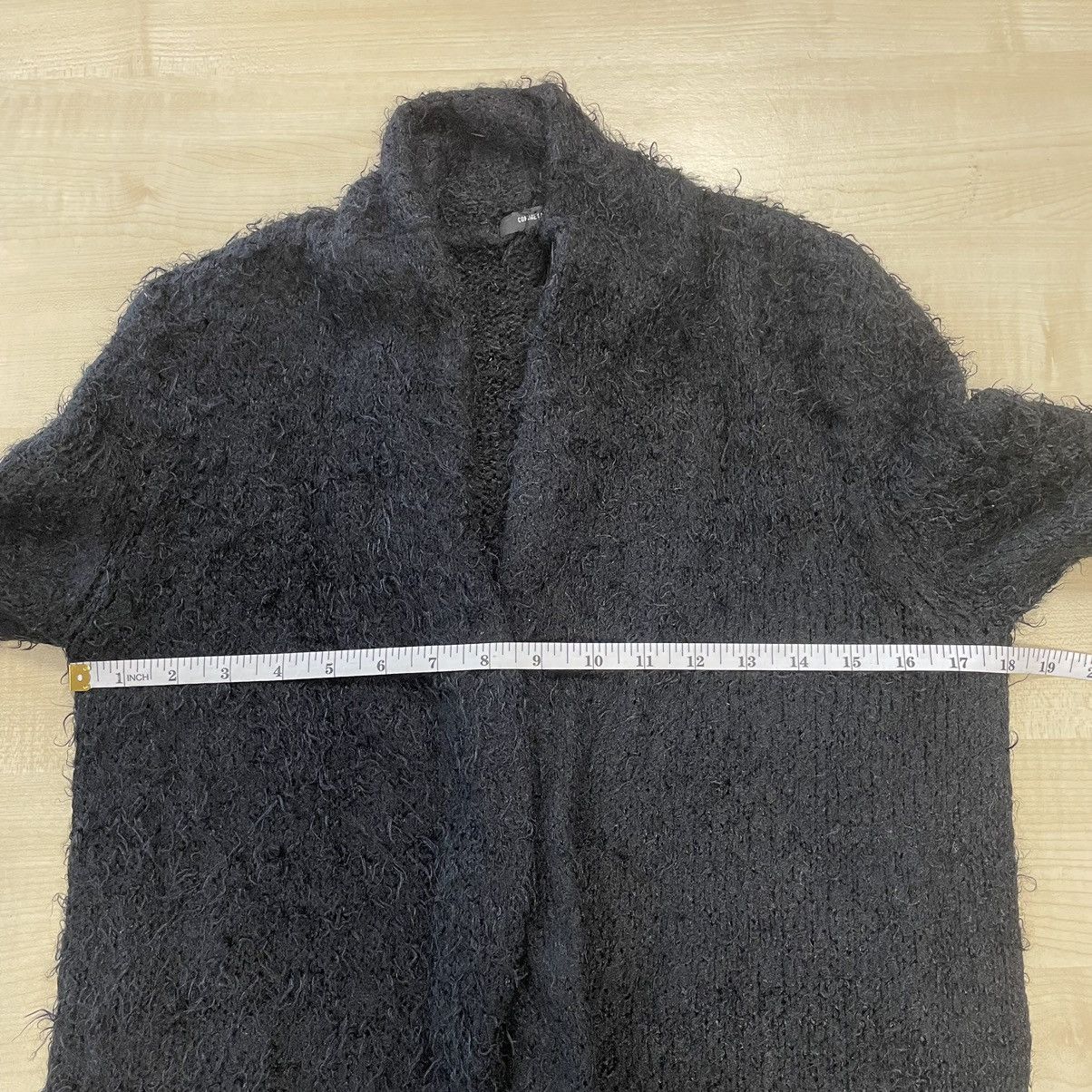 20471120 × Beauty Beast × Comme Ca Ism Vintage Comme Ca Ism Furry Knit Cardigan Size US S / EU 44-46 / 1 - 7 Thumbnail