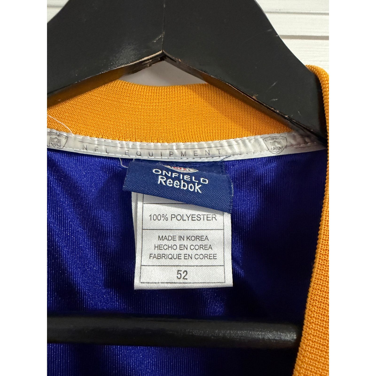 Reebok Brett Favre Minnesota Vikings Jersey Size 52 (XL) Size US XL / EU 56 / 4 - 4 Thumbnail