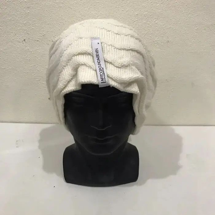 Japanese Brand × Vintage Japanese Brand Turban Style Beanie Hat Size ONE SIZE - 3 Thumbnail