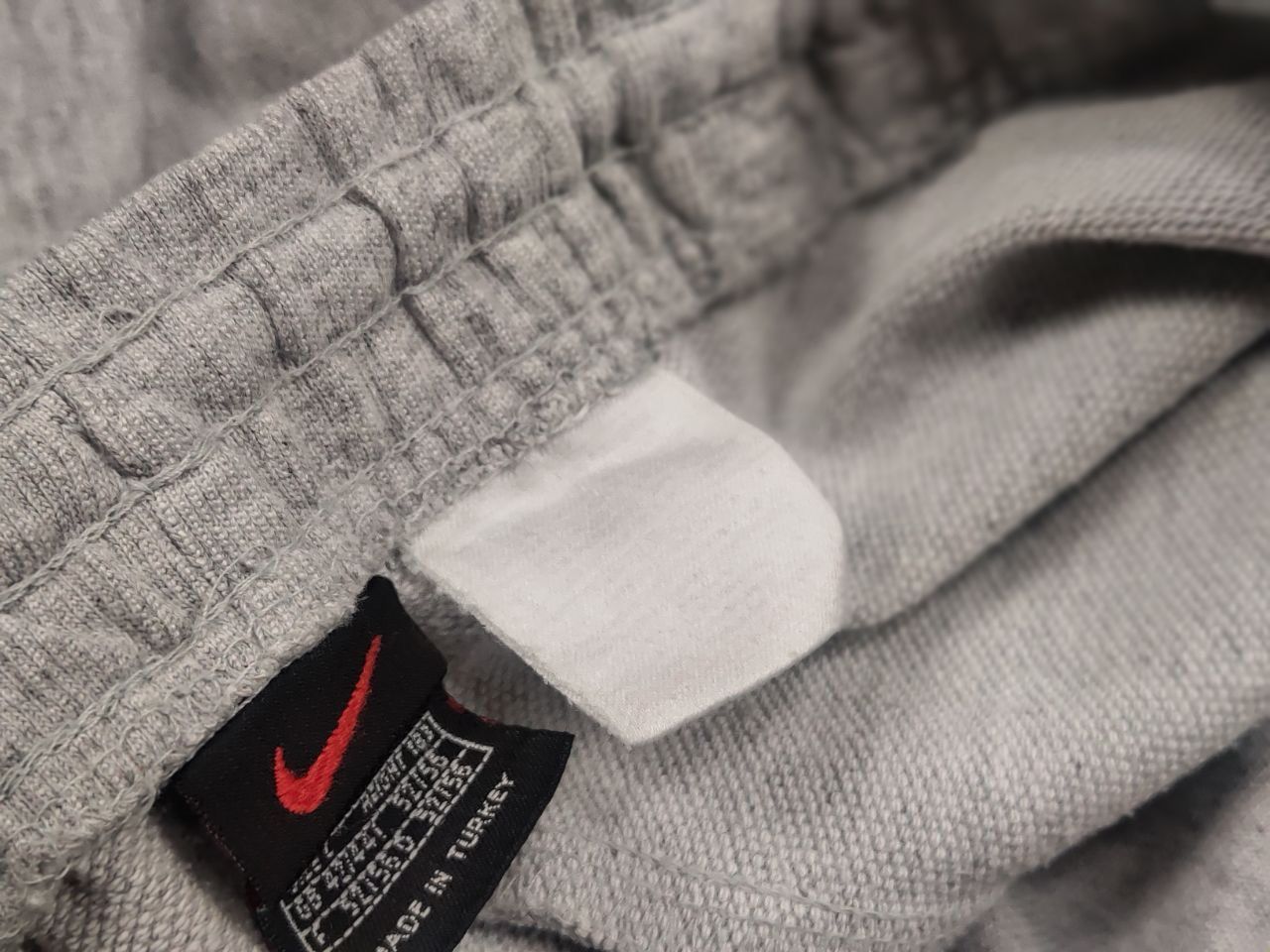 Nike Vintage Nike Swoosh Gray Cotton Baggy Track Pants Y2K Style Size US 34 / EU 50 - 15 Thumbnail