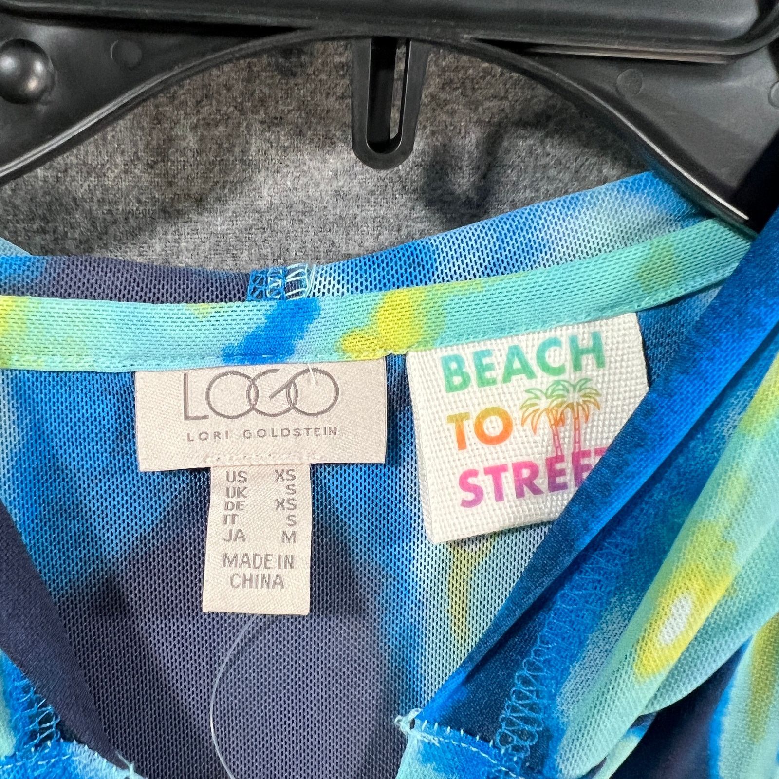 Other LOGO by Lori Goldstein Beach to Street Printed Mesh Duste Size XS / US 0-2 / IT 36-38 - 7 Thumbnail