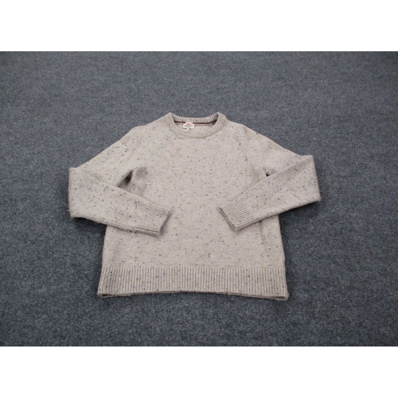 Faherty Faherty Sweater Women M Beige Wool Nylon Outside Hiking Pullover Casual Size M / US 6-8 / IT 42-44 - 2 Thumbnail
