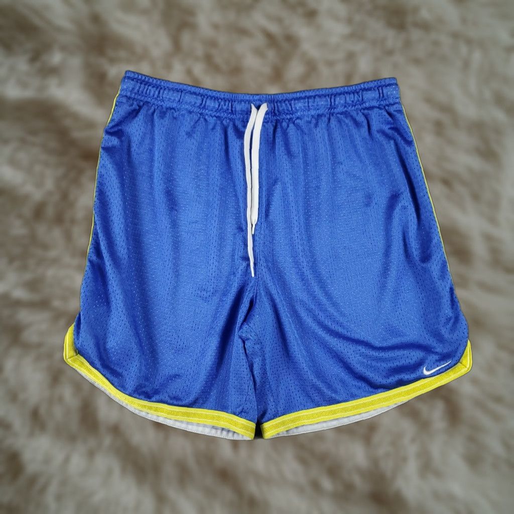 Nike Nike Shorts Womens Medium Blue Swoosh Dri Fit Track Running Active Ladies Size 32" / US 10 / IT 46 - 1 Thumbnail