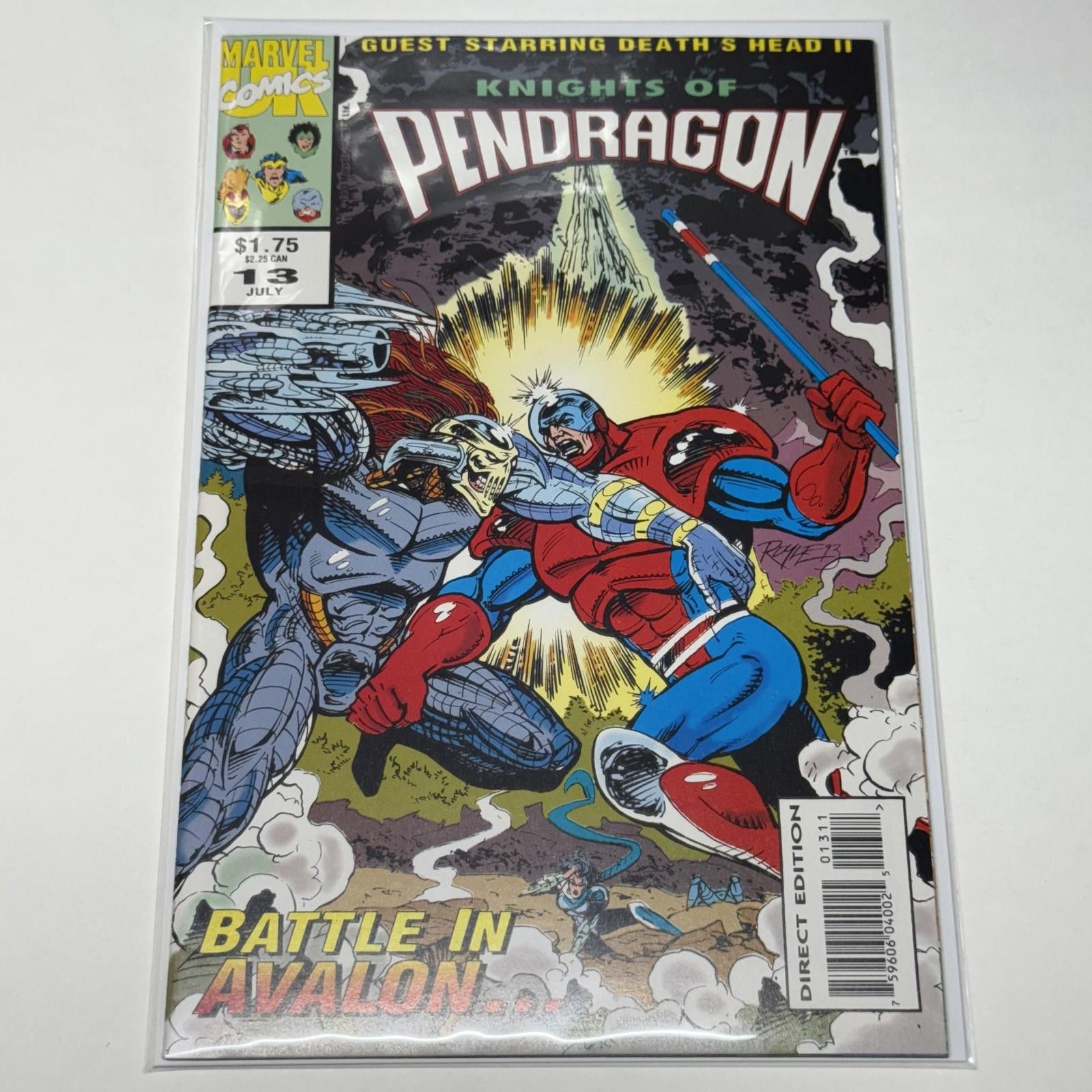 Marvel Comics MARVEL Knights of Pendragon Vol 1 #13 JUL 1993 Avalon NM+ Size ONE SIZE - 9 Thumbnail