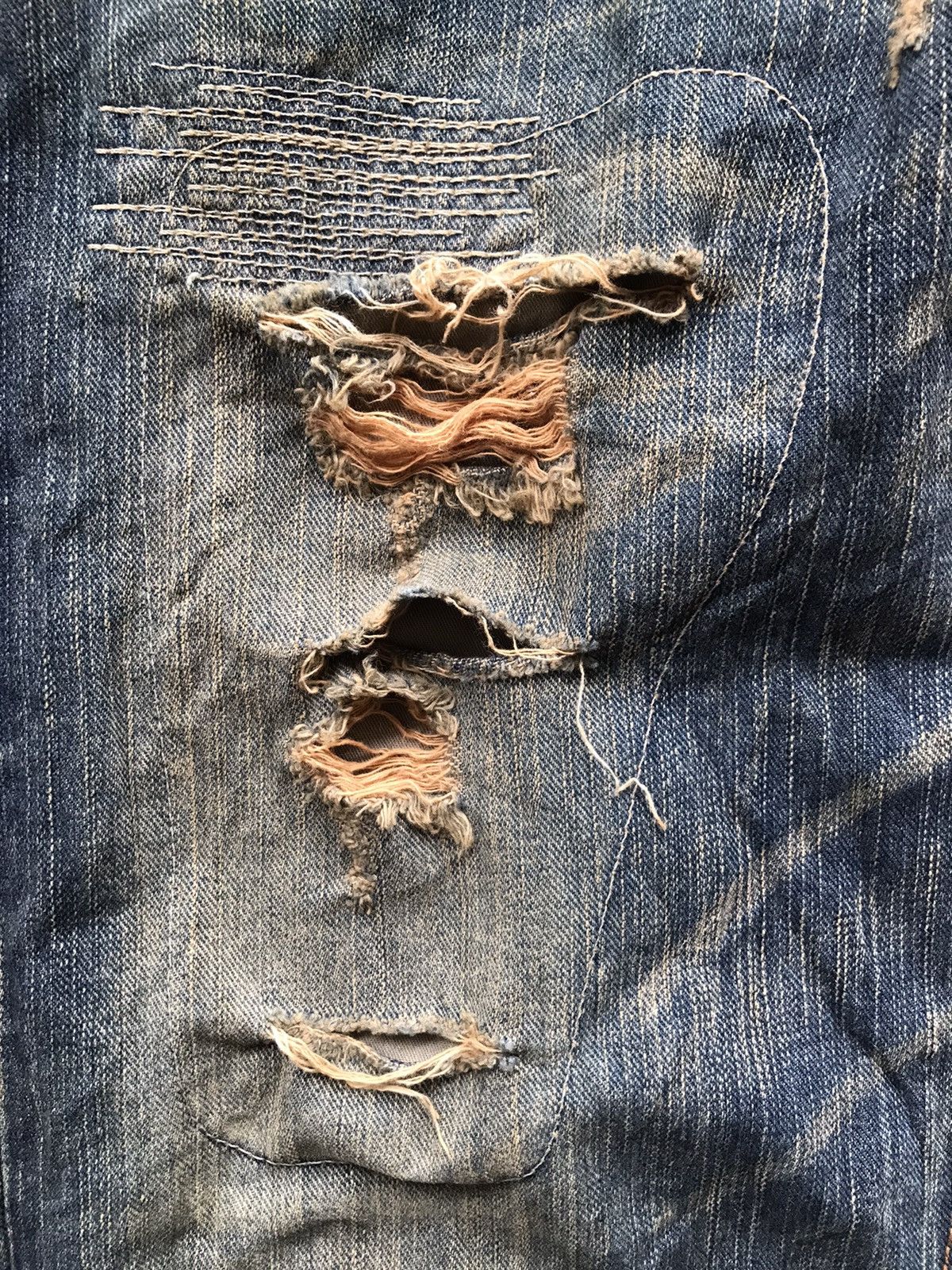 Edwin Edwin 403XV Distressed Denim kapital Style Size US 32 / EU 48 - 5 Thumbnail