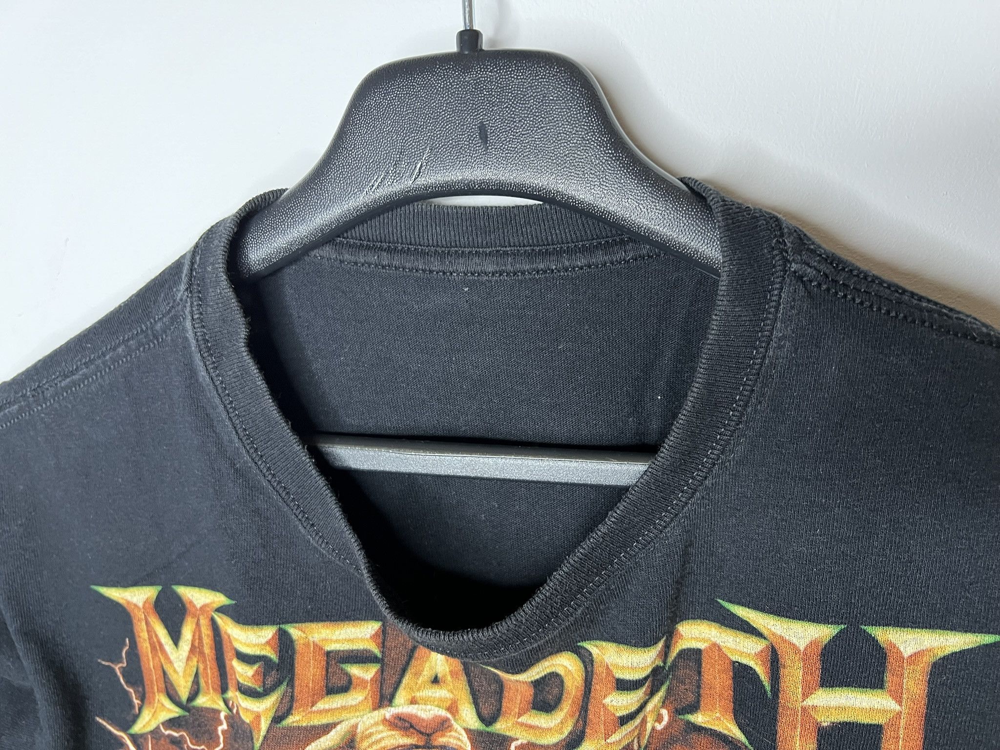 Megadeth VINTAGE MEGADETH THRASH METAL SPEED METAL USED T-SHIRT Size US M / EU 48-50 / 2 - 3 Thumbnail