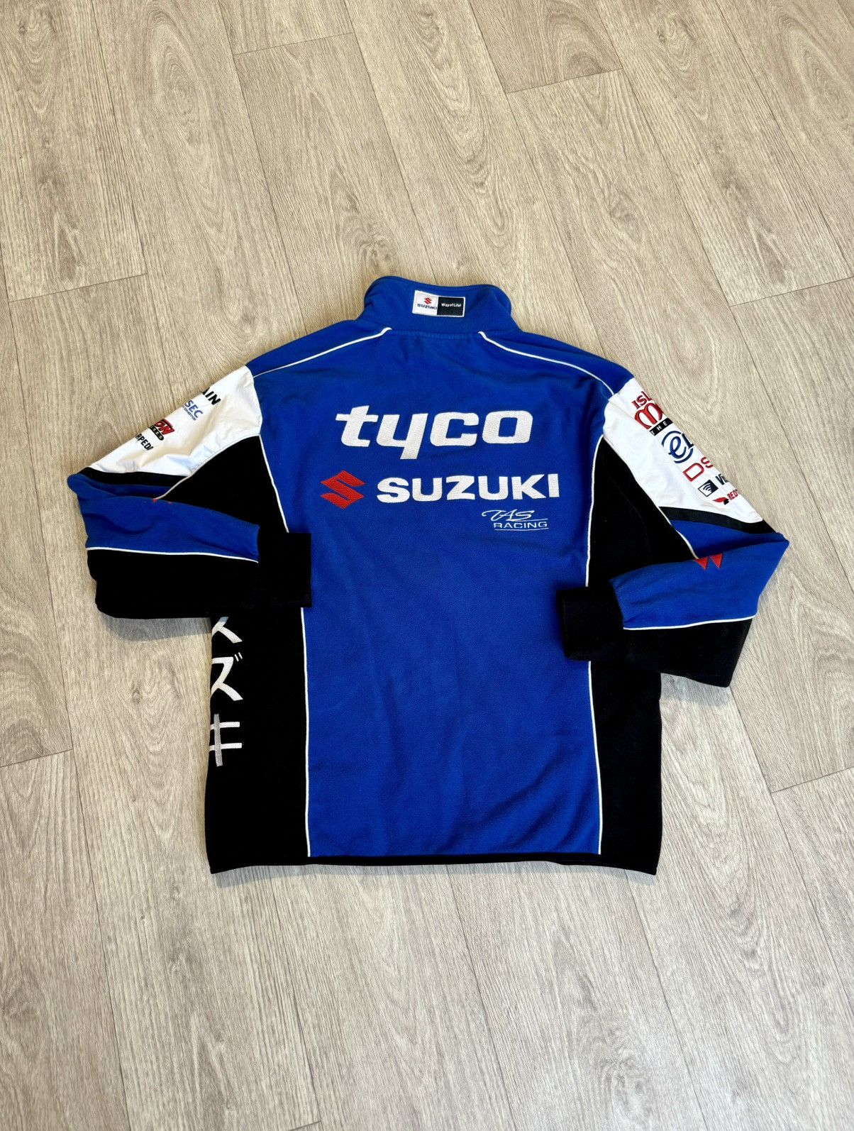 Vintage 🔷Vintage Suzuki Racing Fleece Jacket 90s🔷 Size US S / EU 44-46 / 1 - 8 Thumbnail
