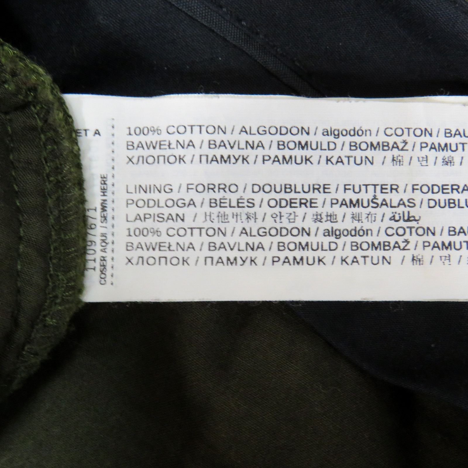 Mango Mango Olive Green Corduroy Pants Straight Leg Size 6 Size 30" / US 8 / IT 44 - 5 Thumbnail
