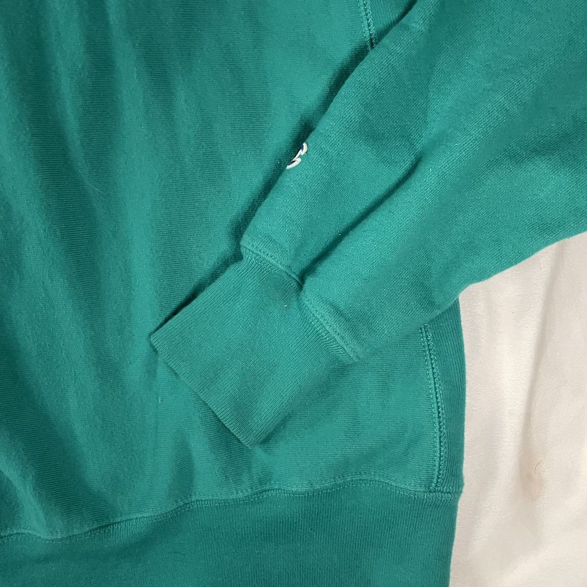 Champion Champion Reverse Weave Teal Sweatshirt Size Large for Women Size L / US 10 / IT 46 - 9 Thumbnail