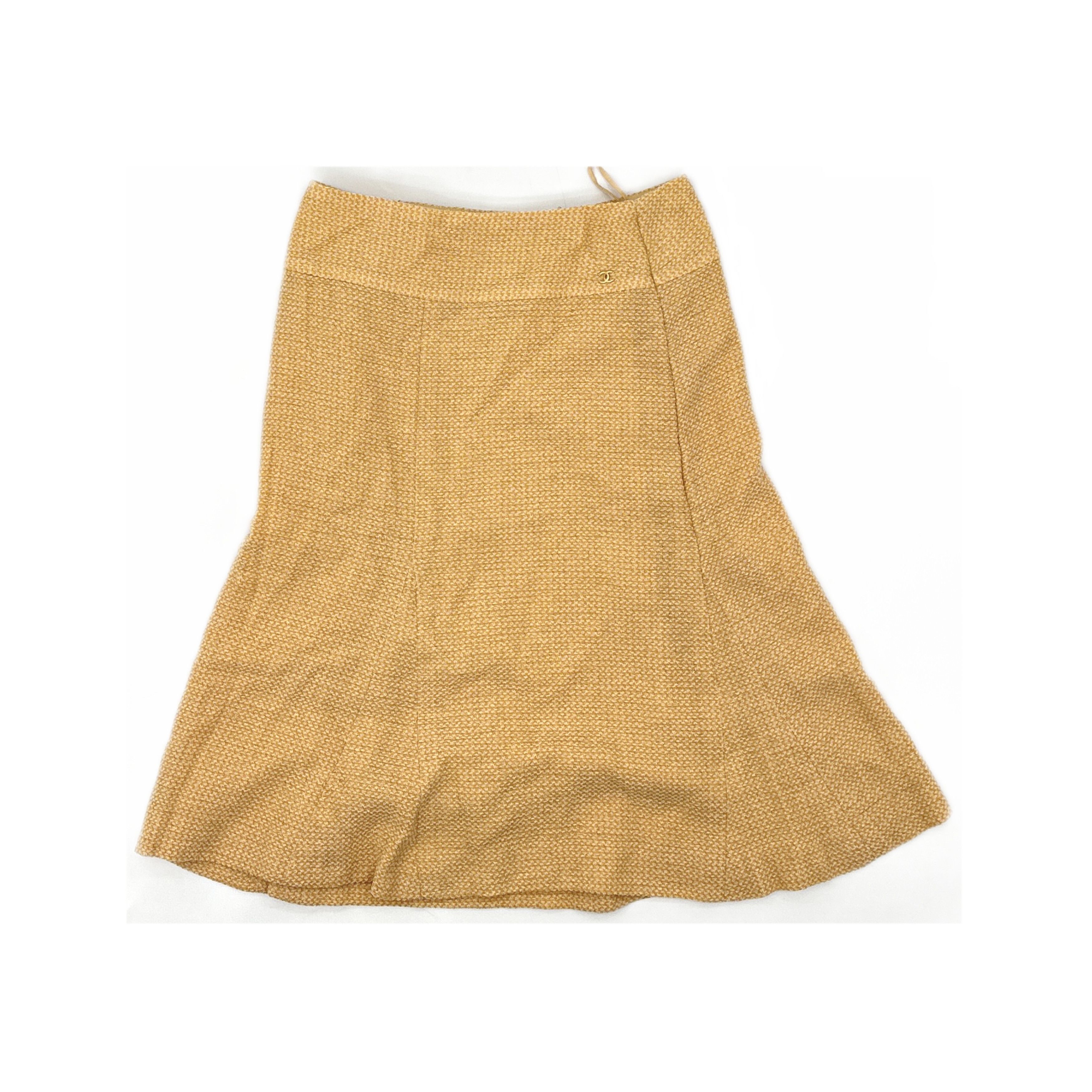 Chanel Chanel Tweed Midi Skirt Size 40 Size 28" / US 6 / IT 42 - 1 Thumbnail