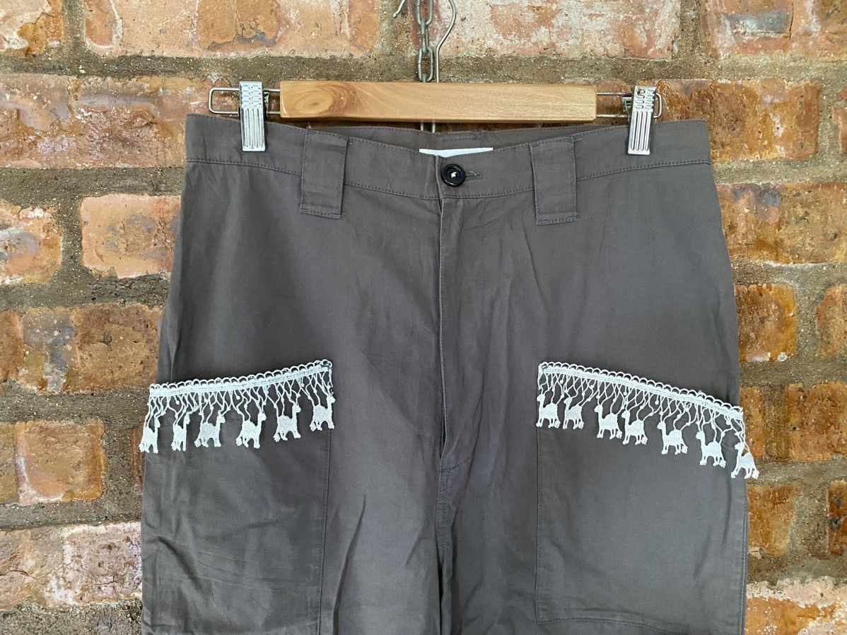 Issey Miyake × Ne-Net × mercibeaucoup ISSEY Miyake Ne-Net fringe Camel bush light Size US 30 / EU 46 - 3 Thumbnail