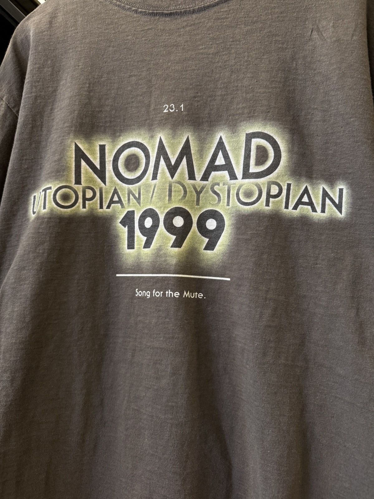 Song For The Mute Song For The Mute “Nomad 1999 Utopia/Distopia” Tee Size US L / EU 52-54 / 3 - 2 Thumbnail