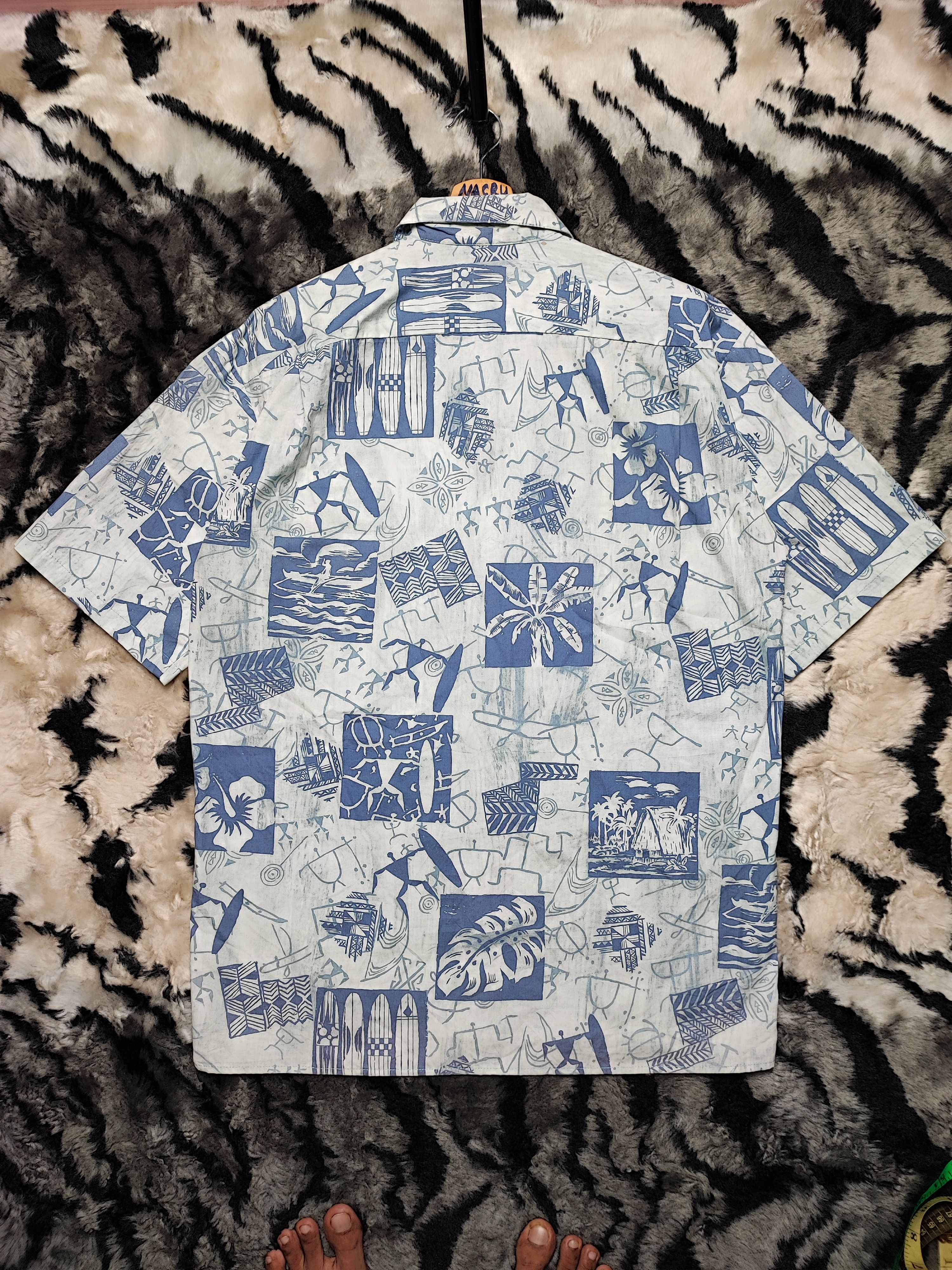 Hilo Hattie × Vintage Surf Hawaiian Shirt 1980’s Hilo Hattie Vintage Size US L / EU 52-54 / 3 - 11 Thumbnail