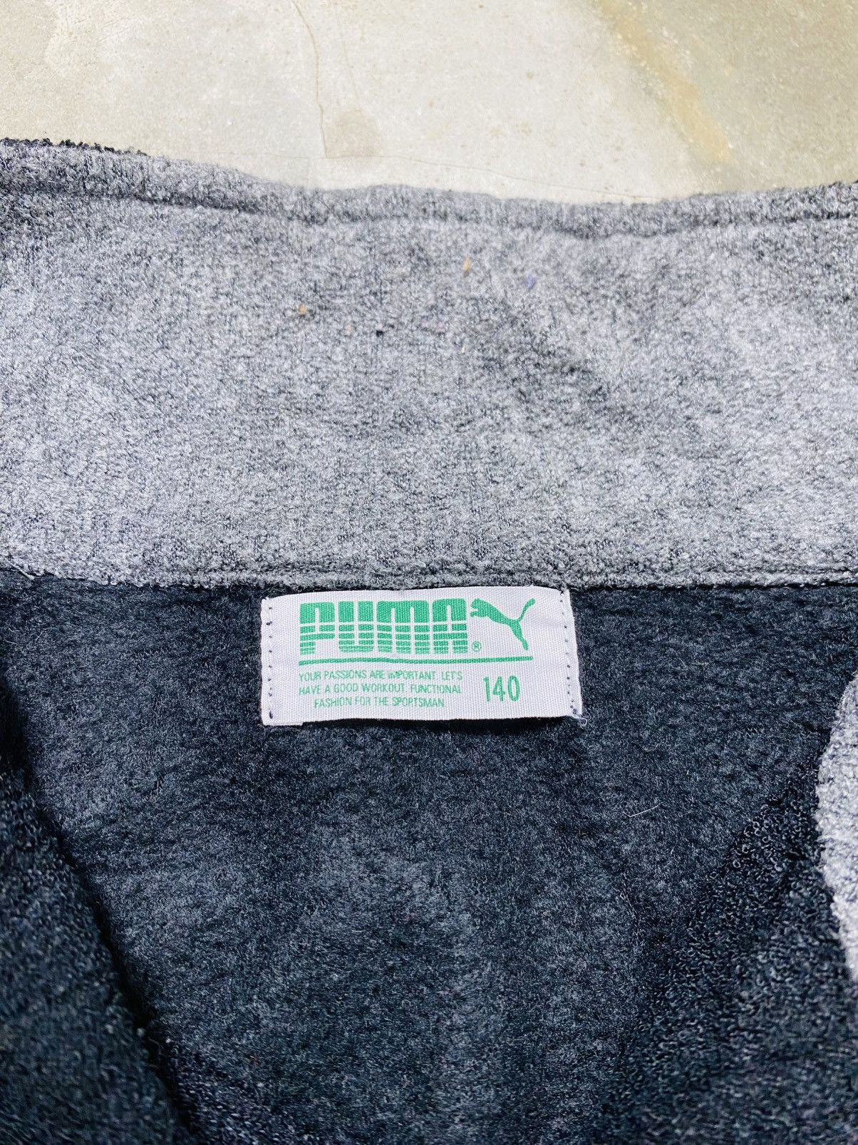 Puma Rare Vintage 90s Puma Halfzipper Sweatshirt Size US S / EU 44-46 / 1 - 12 Thumbnail