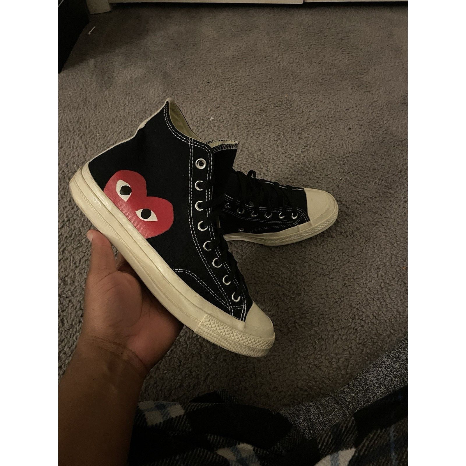 Converse Size 10- Converse All Star High 70 Comme des Garcons Shoes Size US 10 / EU 43 - 1 Thumbnail
