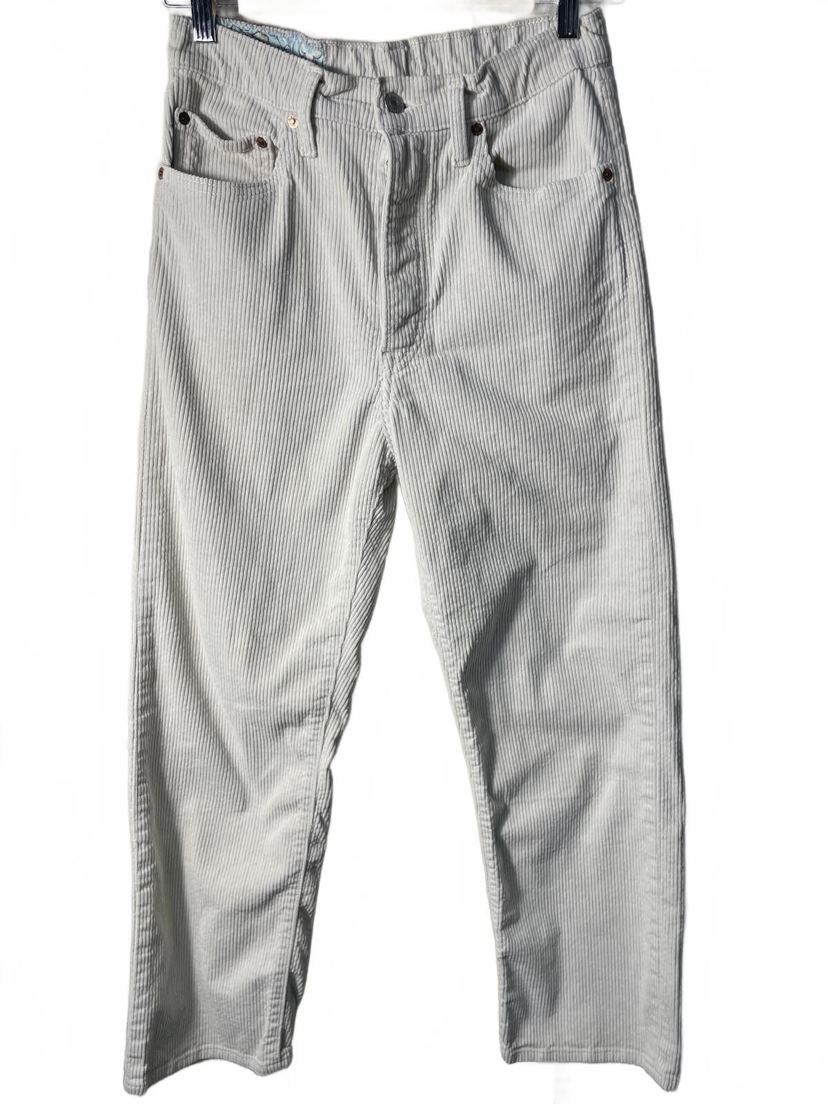 Other Levis Straus and Co Corduroy Pants Women's 27 White Button Size 30" / US 8 / IT 44 - 8 Thumbnail