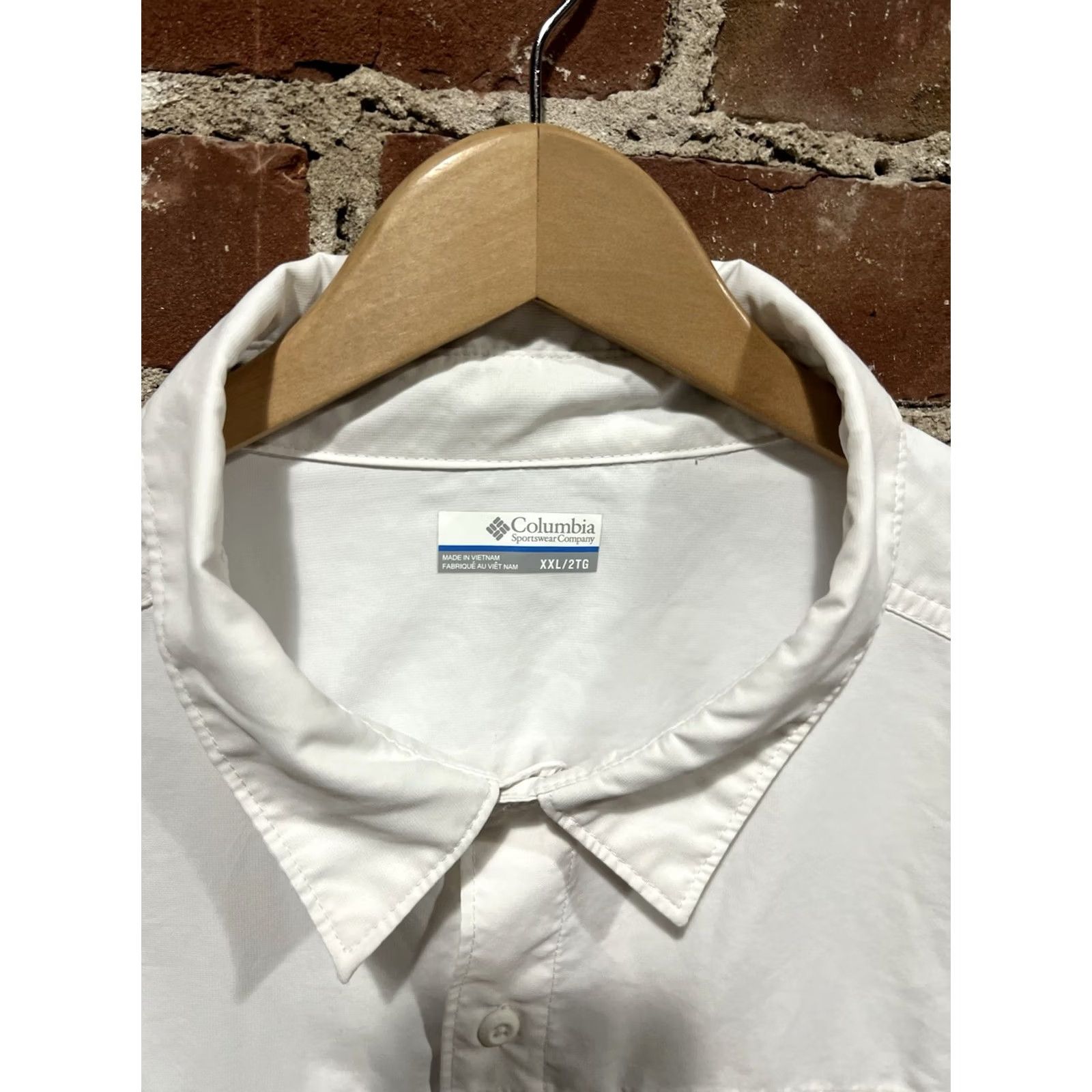 Vintage Columbia PFG Shirt Mens Sz 2XL Vented Omni-Shade Button Up White XXL Casual Outdoor Fishing Jacket Shirt Size US XXL / EU 58 / 5 - 2 Thumbnail