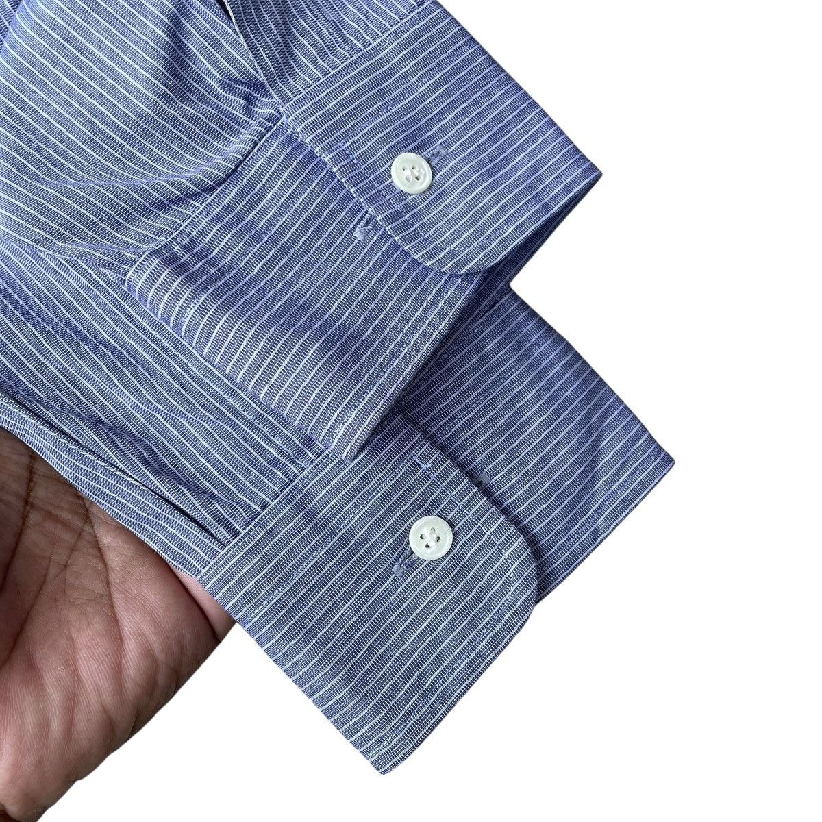 Christian Dior Monsieur × Dior Christian Dior Monsieur Vintage Stripe Button Up Shirt Size US L / EU 52-54 / 3 - 6 Thumbnail
