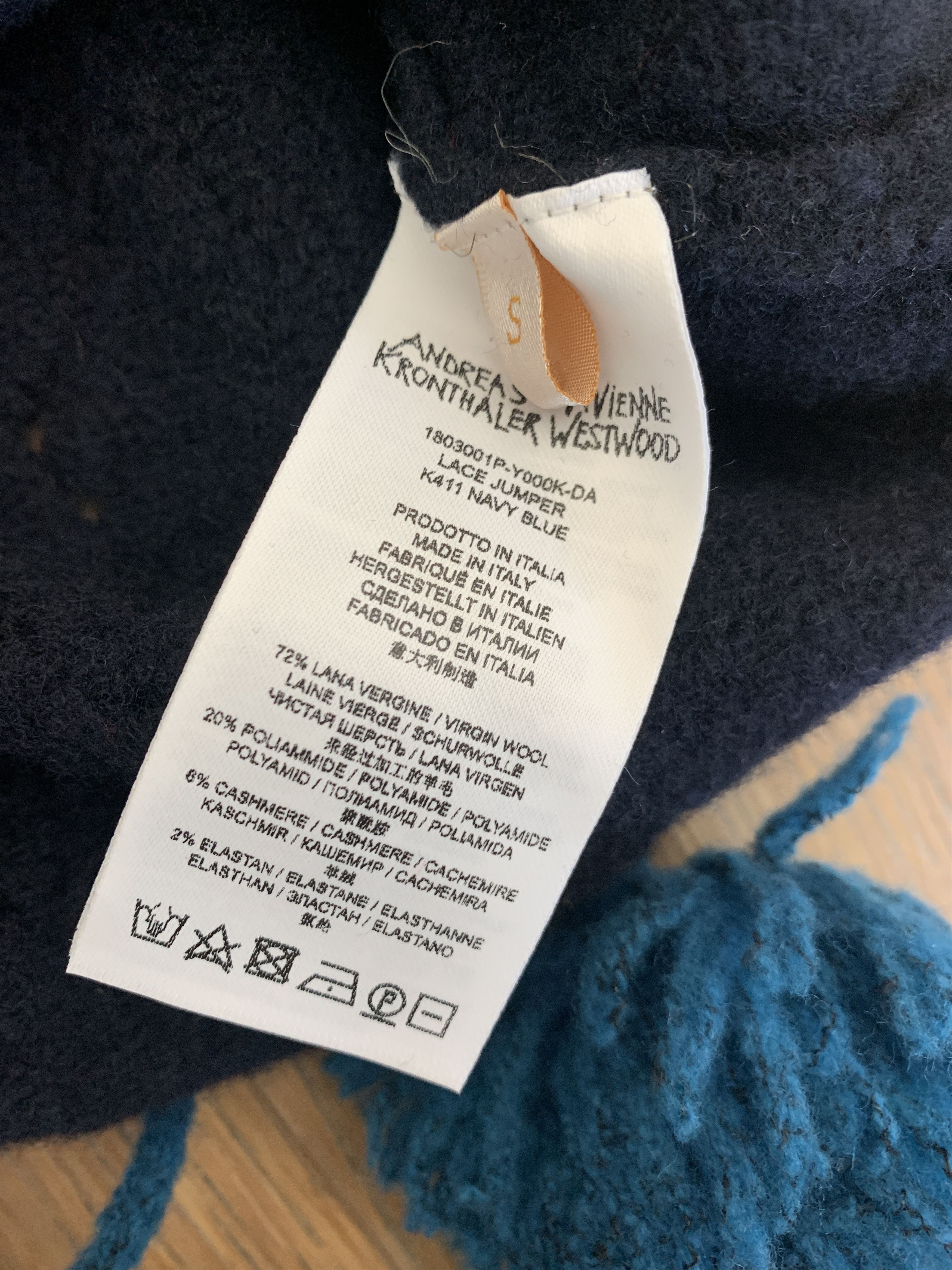 Vivienne Westwood Couture Cashmere Andreas Kronthaler Sweater Balls and String Size S / US 4 / IT 40 - 7 Thumbnail