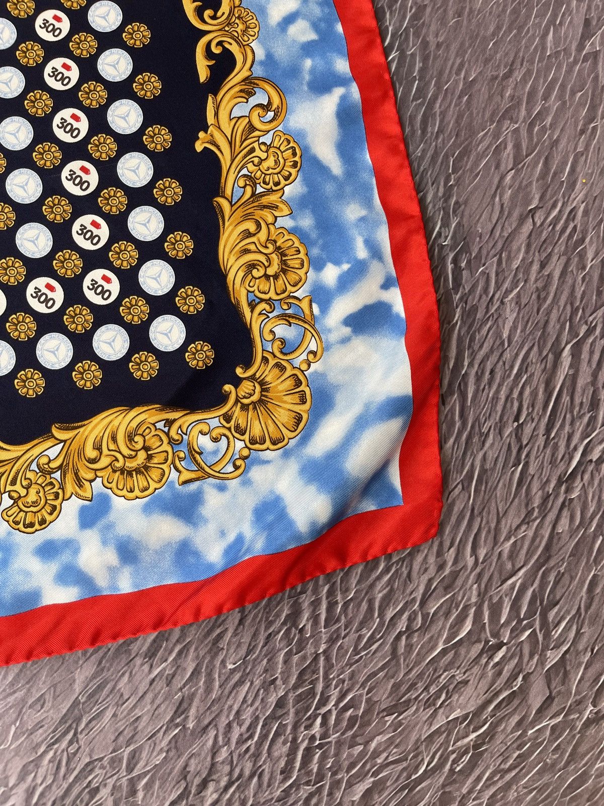 Mercedes-Benz Mercedes-Benz Collection Classic 1000 miglia silk scarf rare Size ONE SIZE - 5 Thumbnail