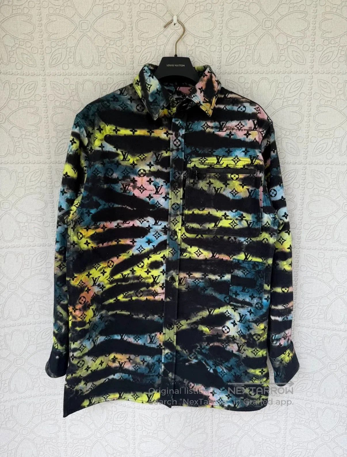 Louis Vuitton louis vuitton multicolor denim jacket size L. Size US L / EU 52-54 / 3 - 1 Thumbnail