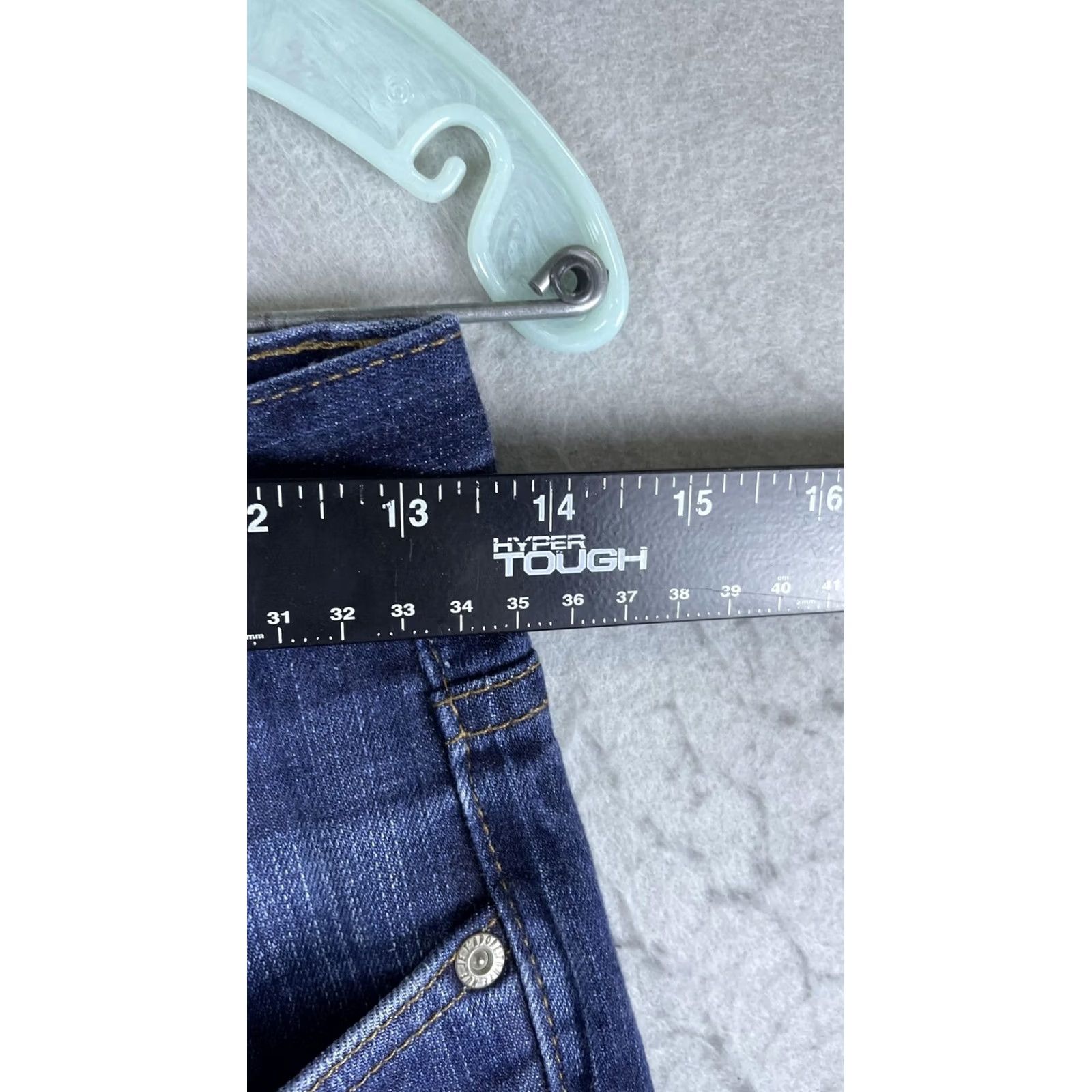 Vintage Naked & Famous Jeans Mens 30x30 Blue Dark Wash Slim Skinny Denim Pants Casual Pants Jeans Shorts Not Applicable Size US 30 / EU 46 - 6 Thumbnail