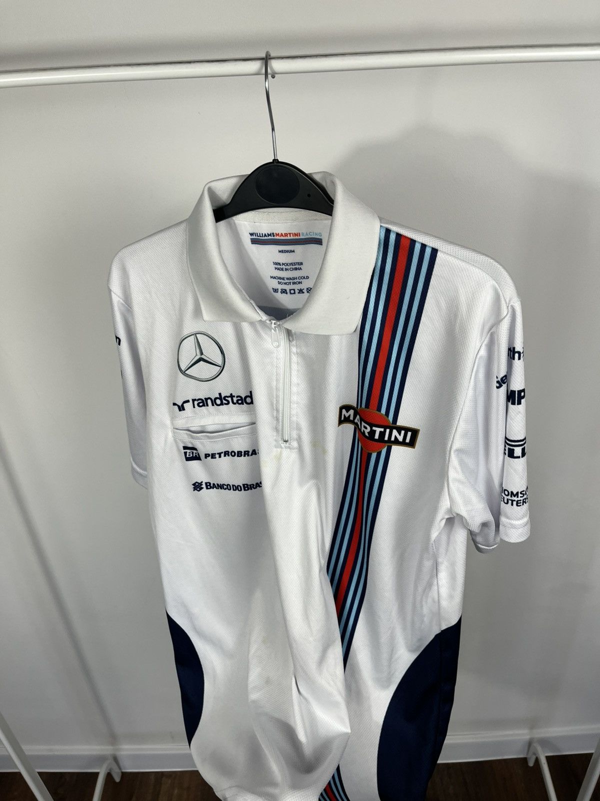 Mercedes-Benz Williams Martini Racing Mercedes F1 Polo Shirt Formula 1 M Size US M / EU 48-50 / 2 - 8 Thumbnail