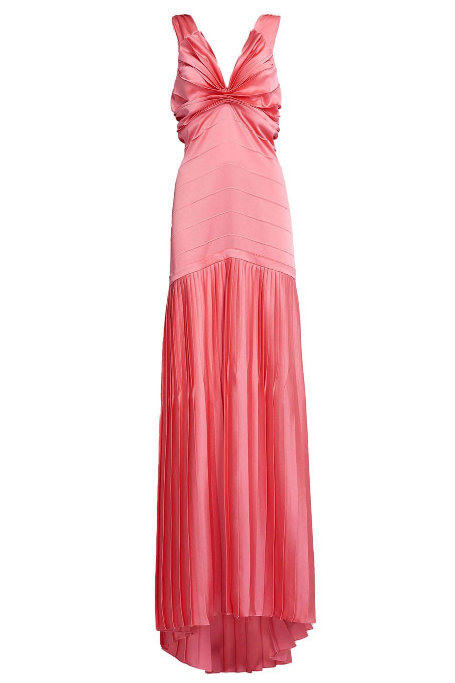 o1y1025 Maxi Dress in Coral