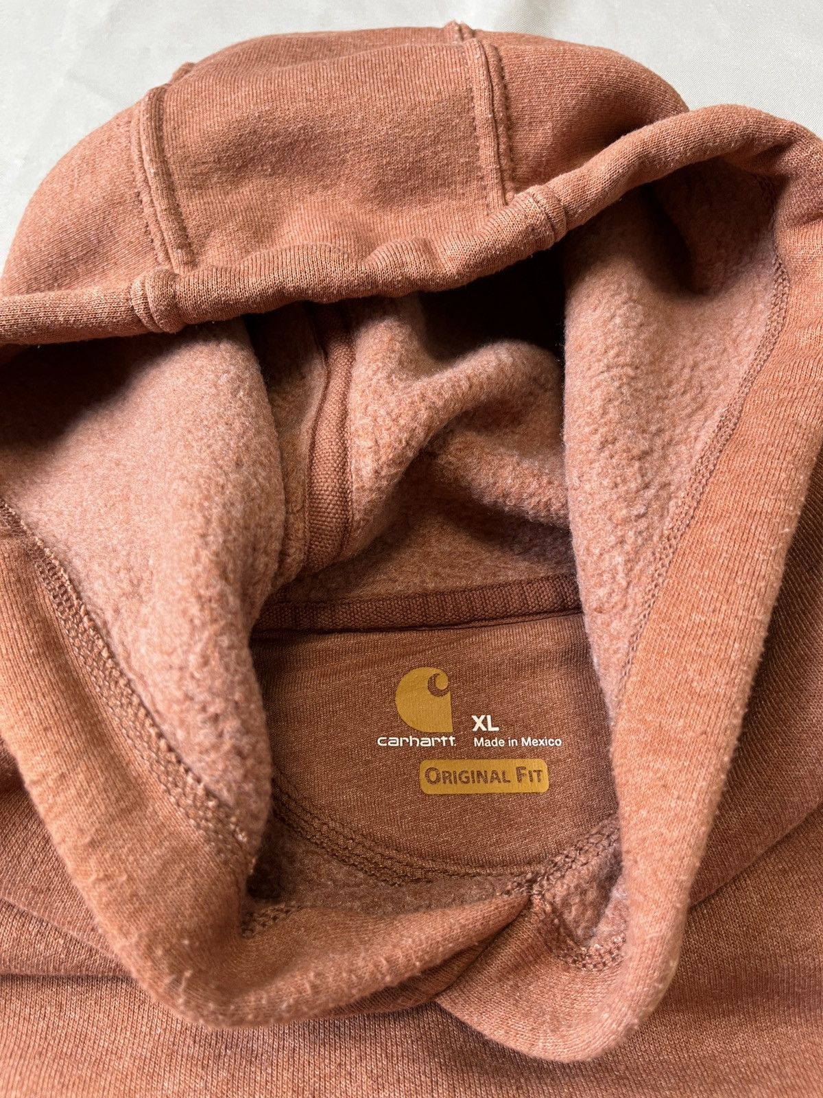Carhartt CARHARTT Logo on the sleeve Work Massive Hoodie Size US XL / EU 56 / 4 - 12 Thumbnail