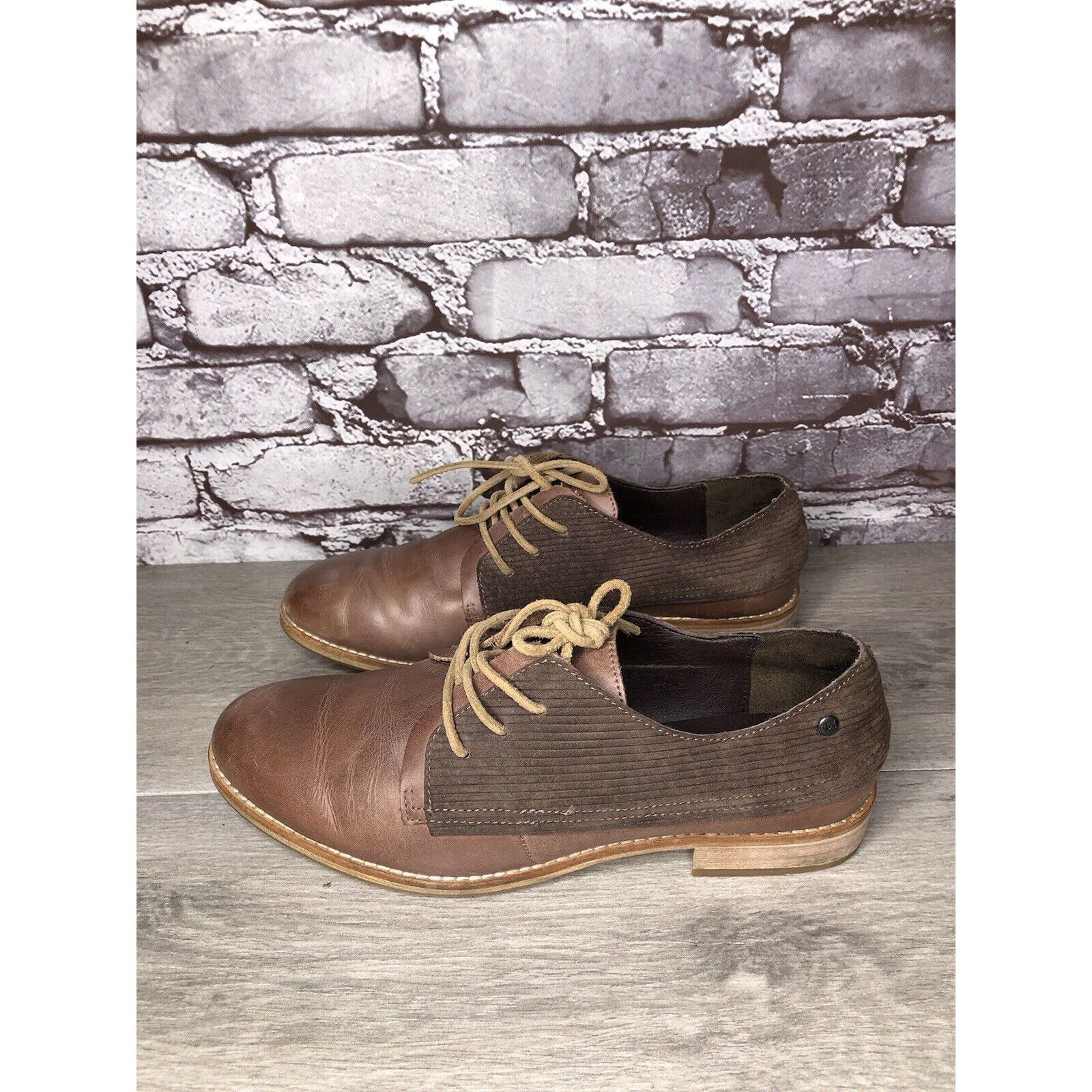 Caterpillar Caterpillar TALLY Corduroy Mauve Peppercorn Leather Low Top Size US 9.5 / IT 39.5 - 6 Thumbnail