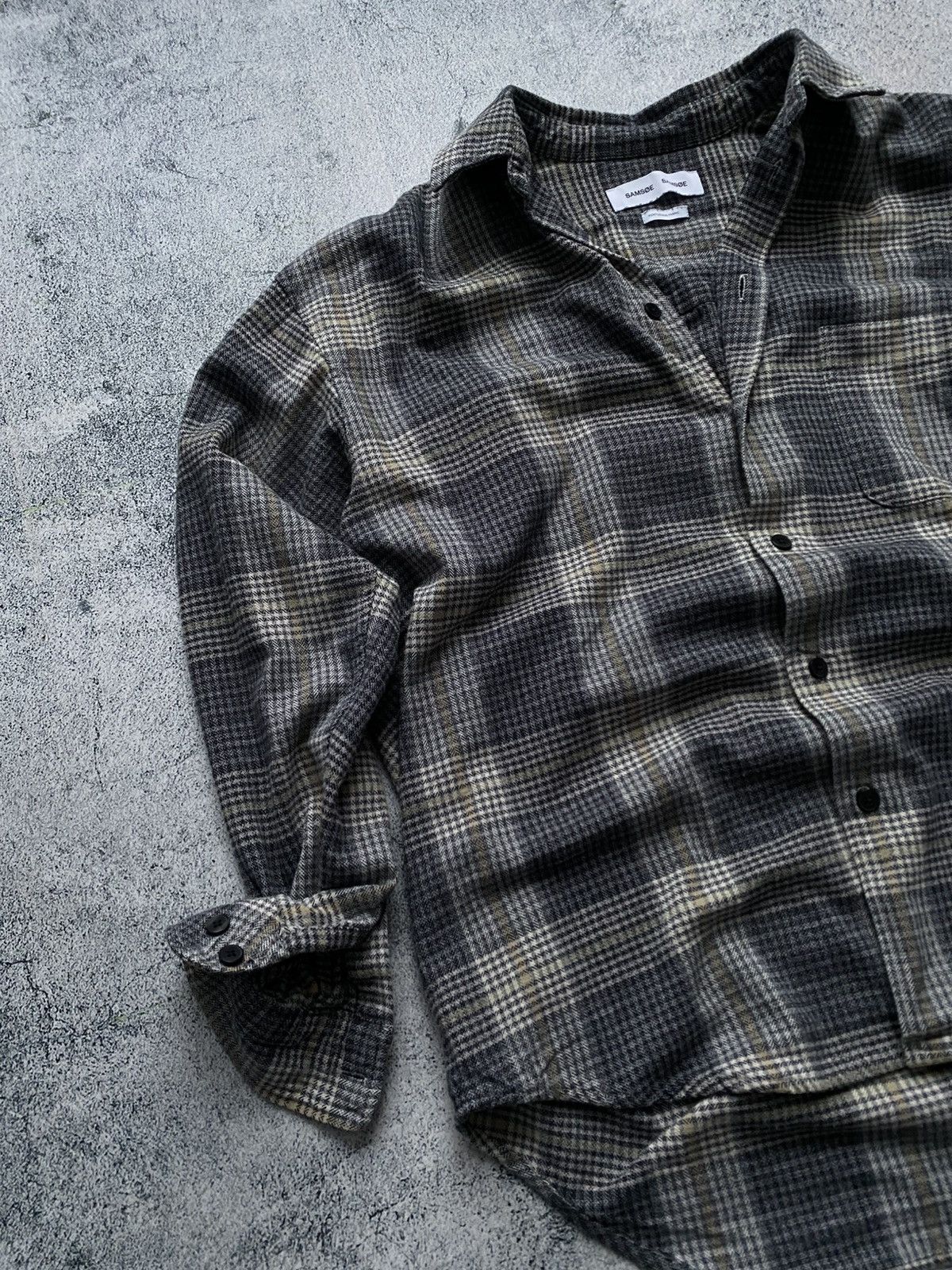 Samsoe Samsoe Rare Samsoe Samsoe Oversized Buttons Up Hype Over shirt Size US M / EU 48-50 / 2 - 10 Thumbnail