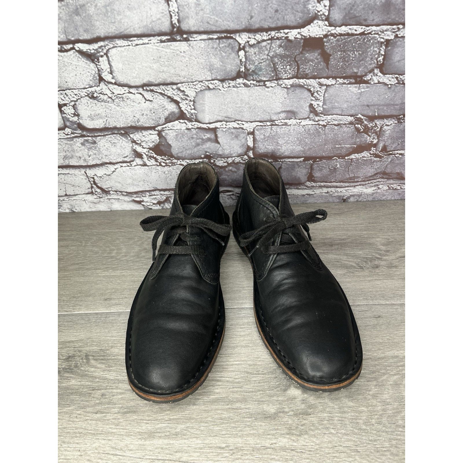 John Varvatos John Varvatos Portland Chukka Lace Up Shoes Black Soft Leath Size US 8 / EU 41 - 6 Thumbnail