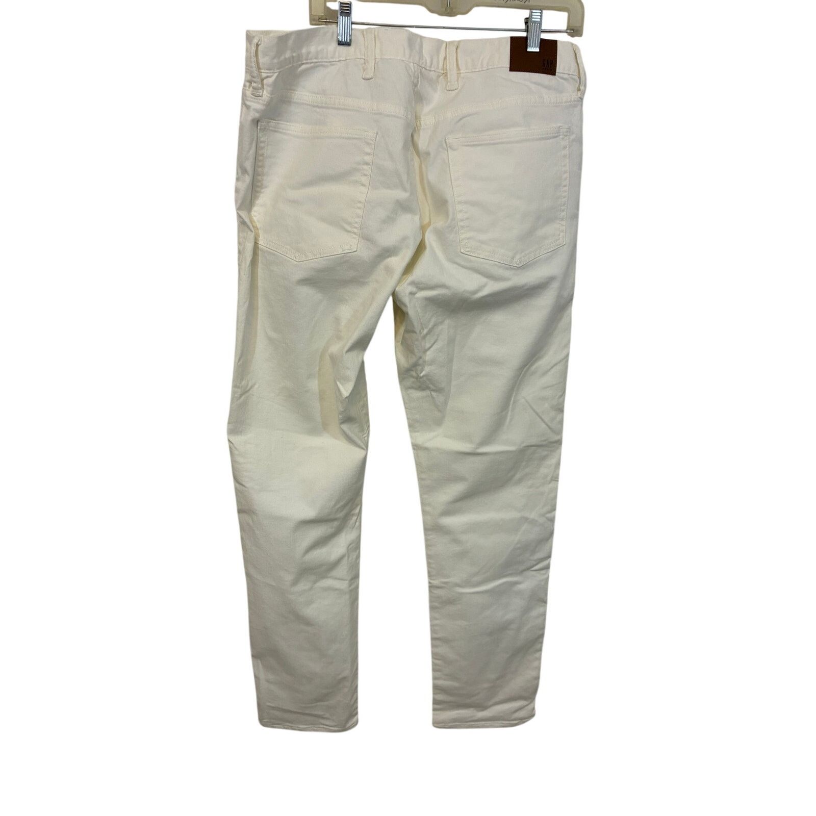 Gap Gap Slim White Jeans 36x34 Men's Denim Pants Classic Size US 36 / EU 52 - 6 Thumbnail