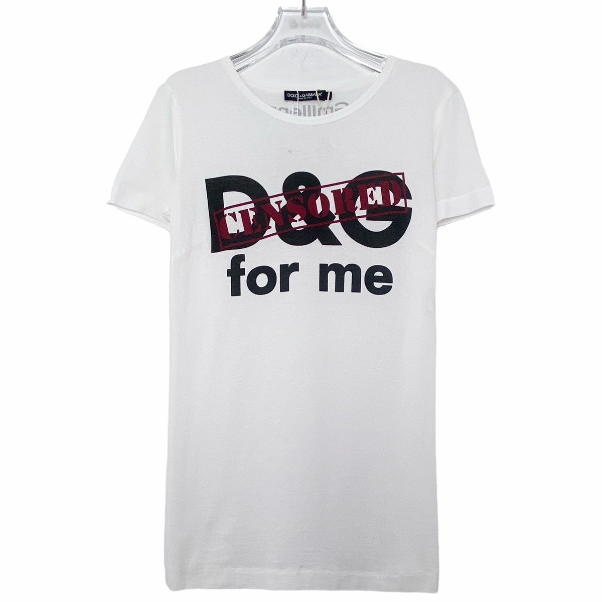 Dolce & Gabbana Dolce&Gabbana Men's Logo Print Short Sleeve T-Shirt K26WX Size US S / EU 44-46 / 1 - 1 Thumbnail