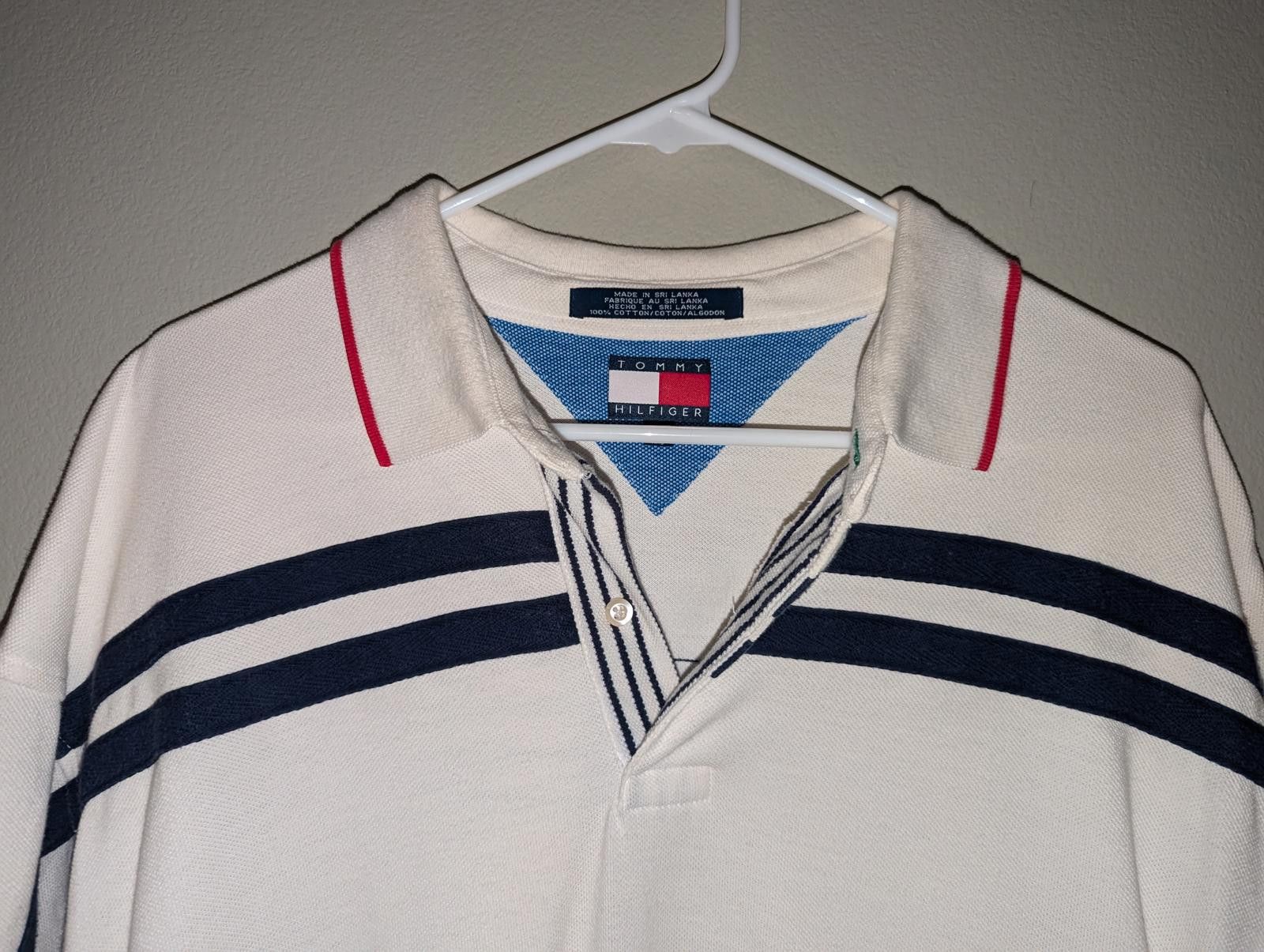 Tommy Hilfiger Vintage Y2K Tommy Hilfiger Casual Sports Polo Shirt XXL Size US XXL / EU 58 / 5 - 2 Thumbnail