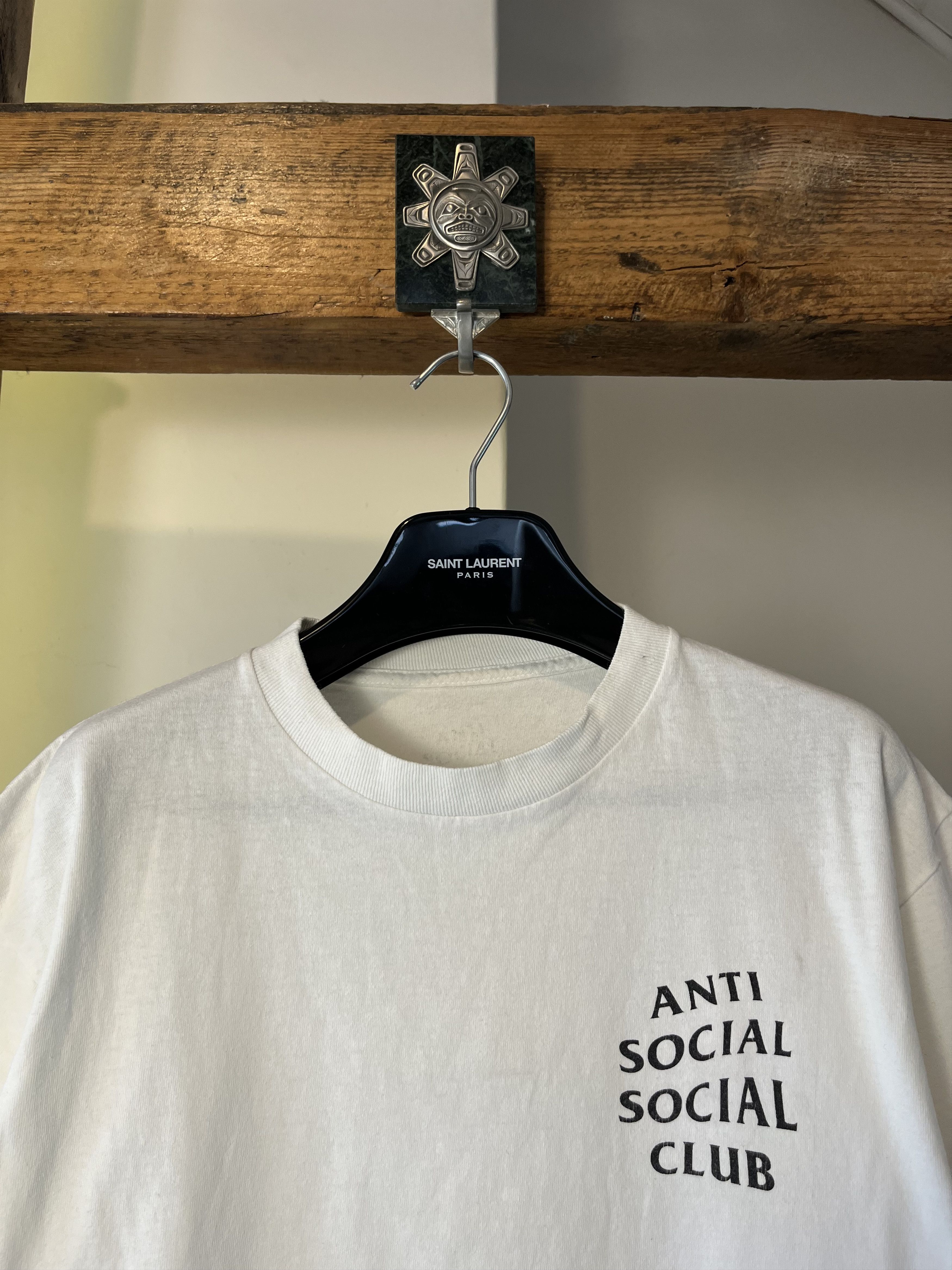 Anti Social Social Club × Vintage Anti Social Social Club ASSC Classic Logo White Tee Size US S / EU 44-46 / 1 - 3 Thumbnail