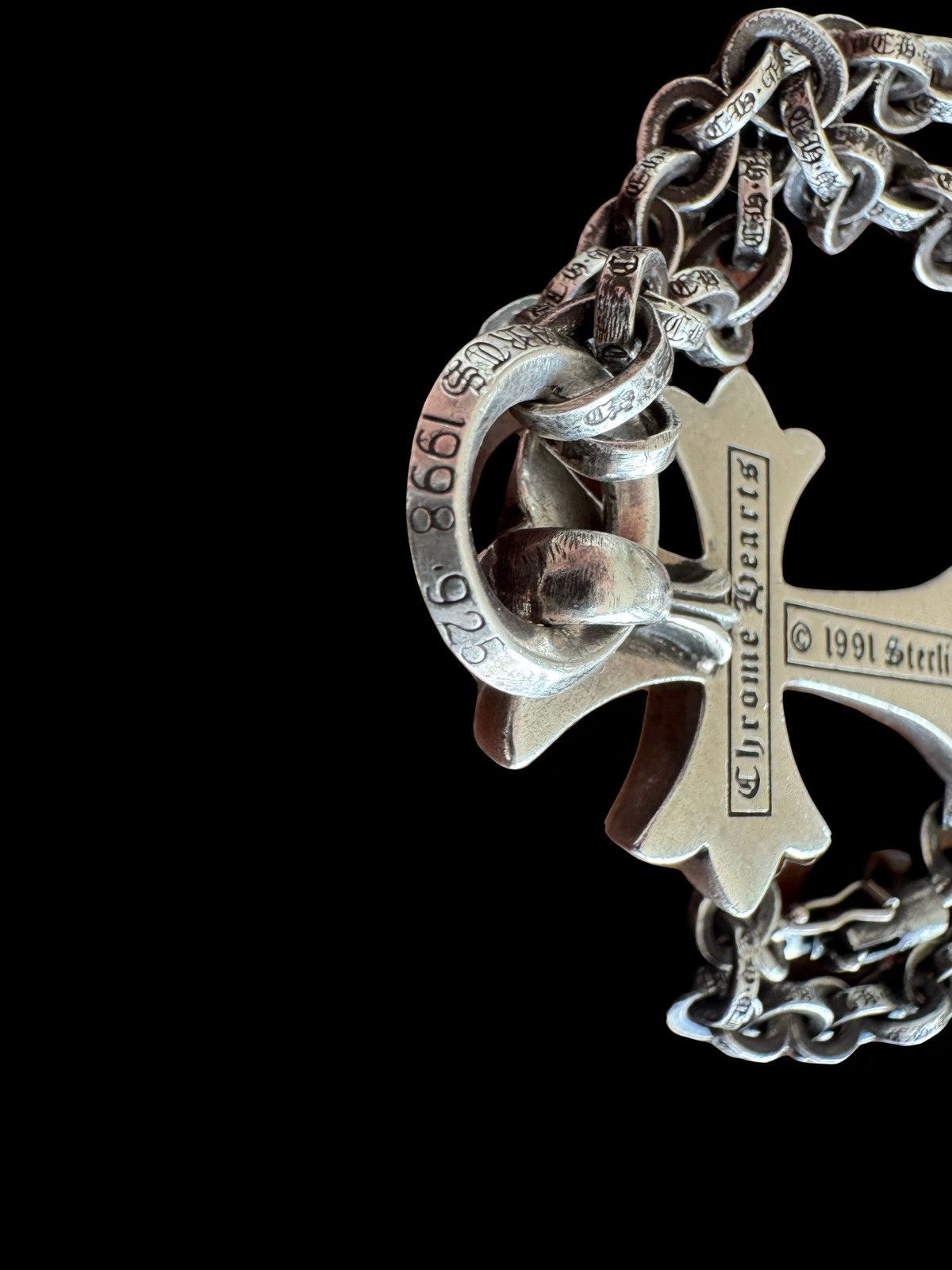 Chrome Hearts Chrome Hearts 24 inch paper chain Cross Pendant Size ONE SIZE - 5 Thumbnail